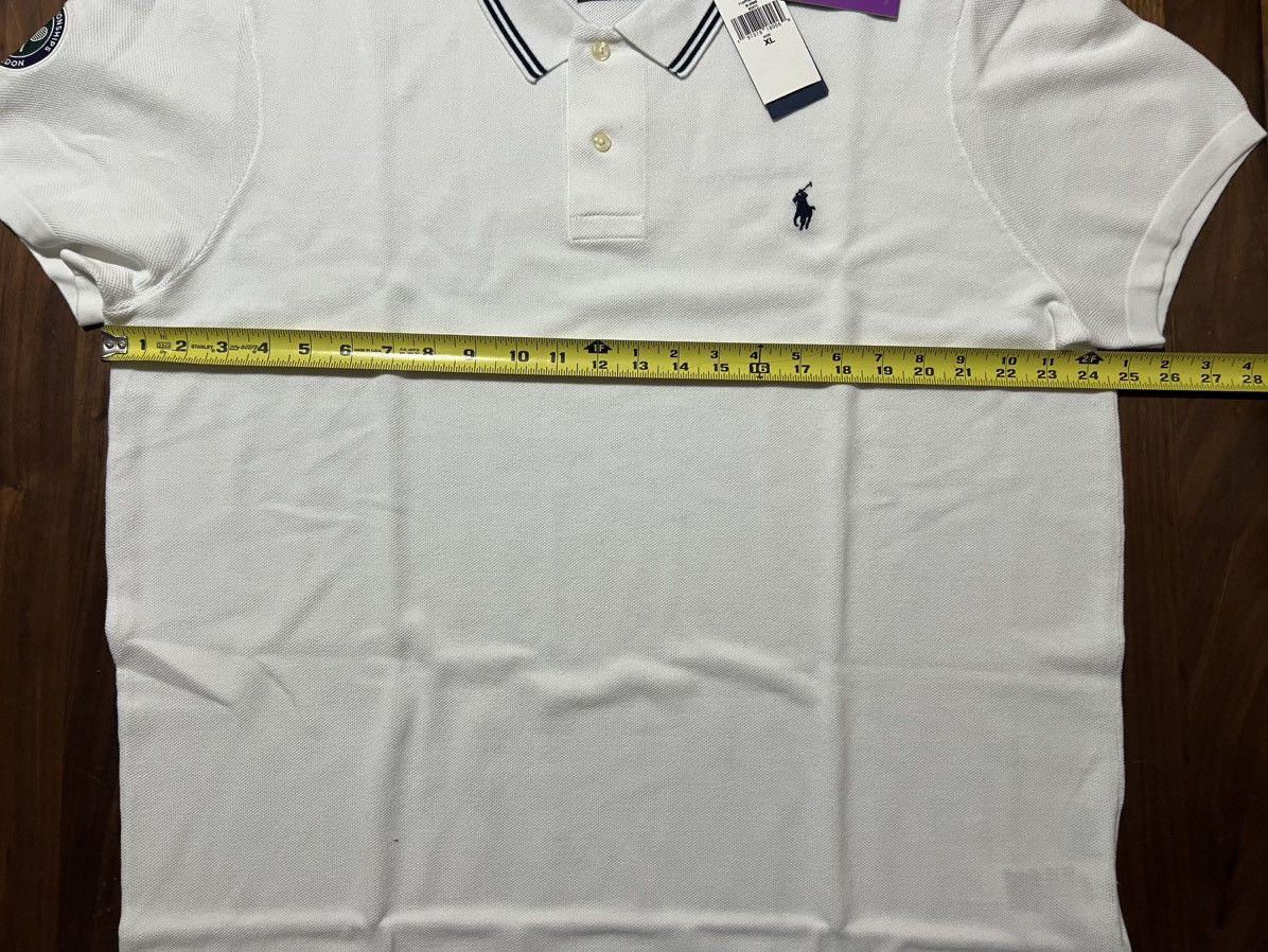 Polo Ralph Lauren Polo Ralph Lauren Wimbledon Cotton Polo-Collar Sweater White Size US XL / EU 56 / 4 - 6 Thumbnail