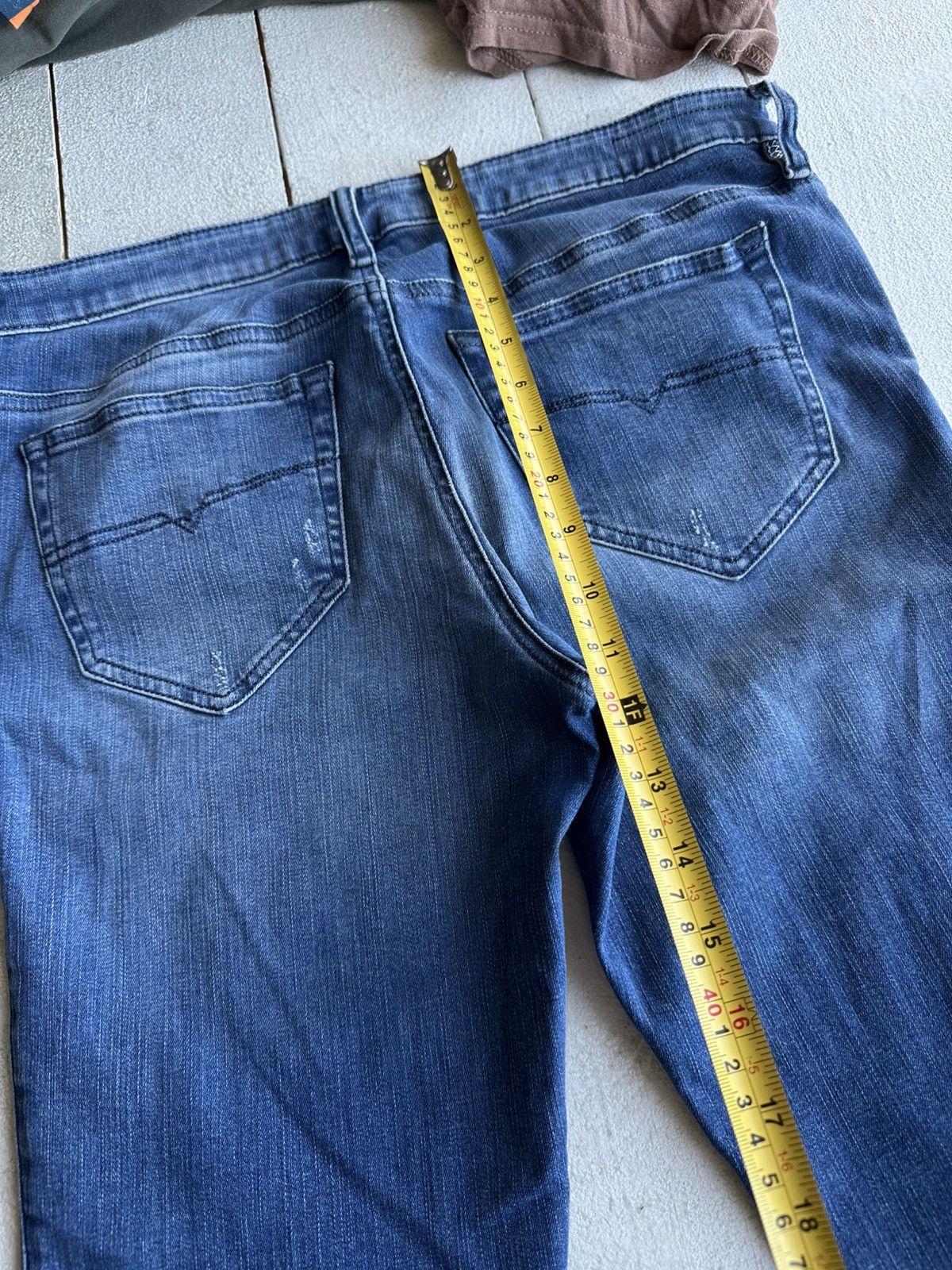 Diesel 🚨Gothic Diesel Regular Slim relax Flared Jeans Womens Size 32" / US 10 / IT 46 - 17 Thumbnail