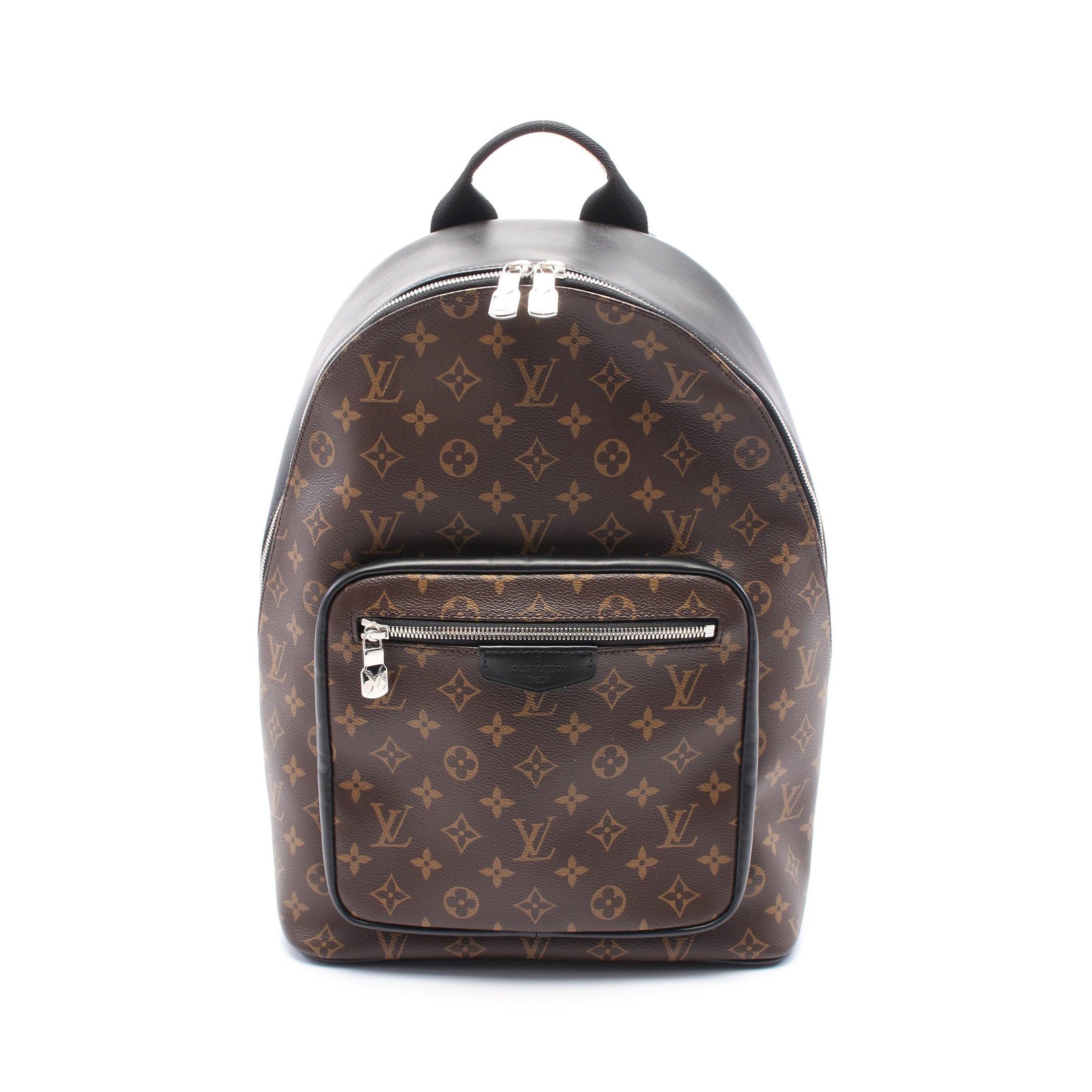 Louis Vuitton Louis Vuitton Josh Nv Monogram Macassar Backpack Rucksack Leather Brown Black Size ONE SIZE - 1 Thumbnail