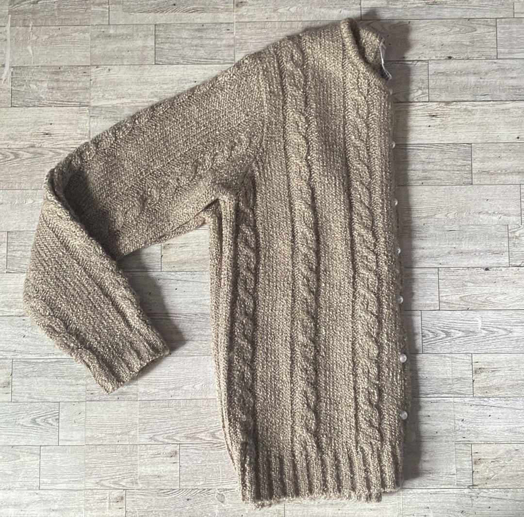 Vintage Jennifer Moore, Vintage, Champagne, Cable Knit Sweater Size S / US 4 / IT 40 - 15 Thumbnail