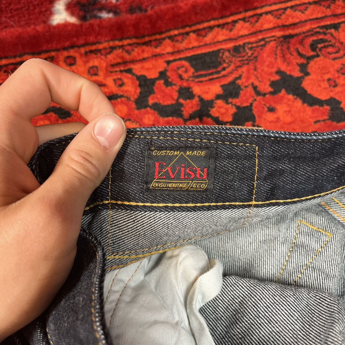 Evisu EVISU Jeans Big Back Daicock Seagull Graphic Archive Y2K Size US 36 / EU 52 - 14 Thumbnail