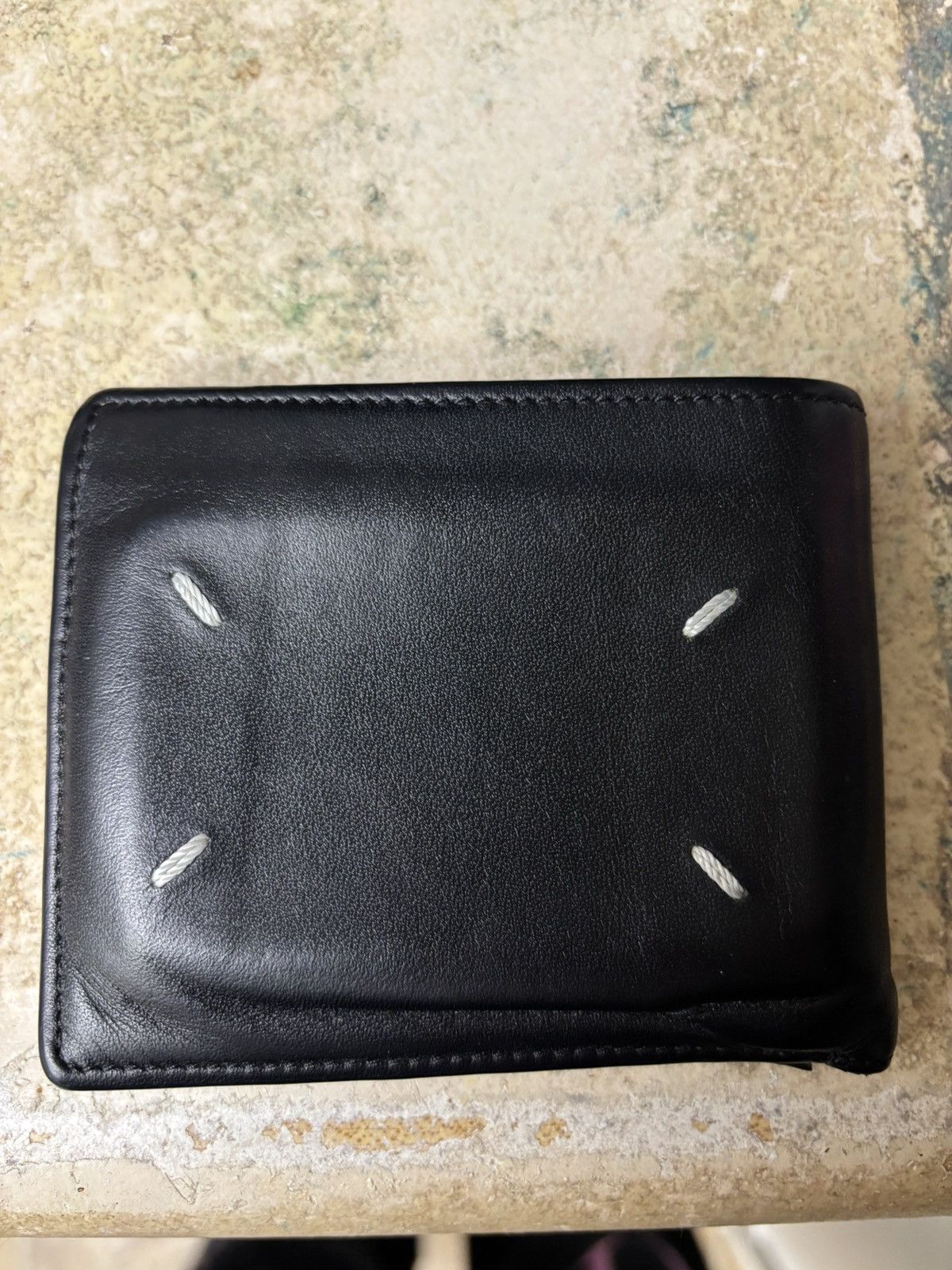 Maison Margiela Maison Margiela Leather Bi-Fold Wallet Size ONE SIZE - 1 Thumbnail