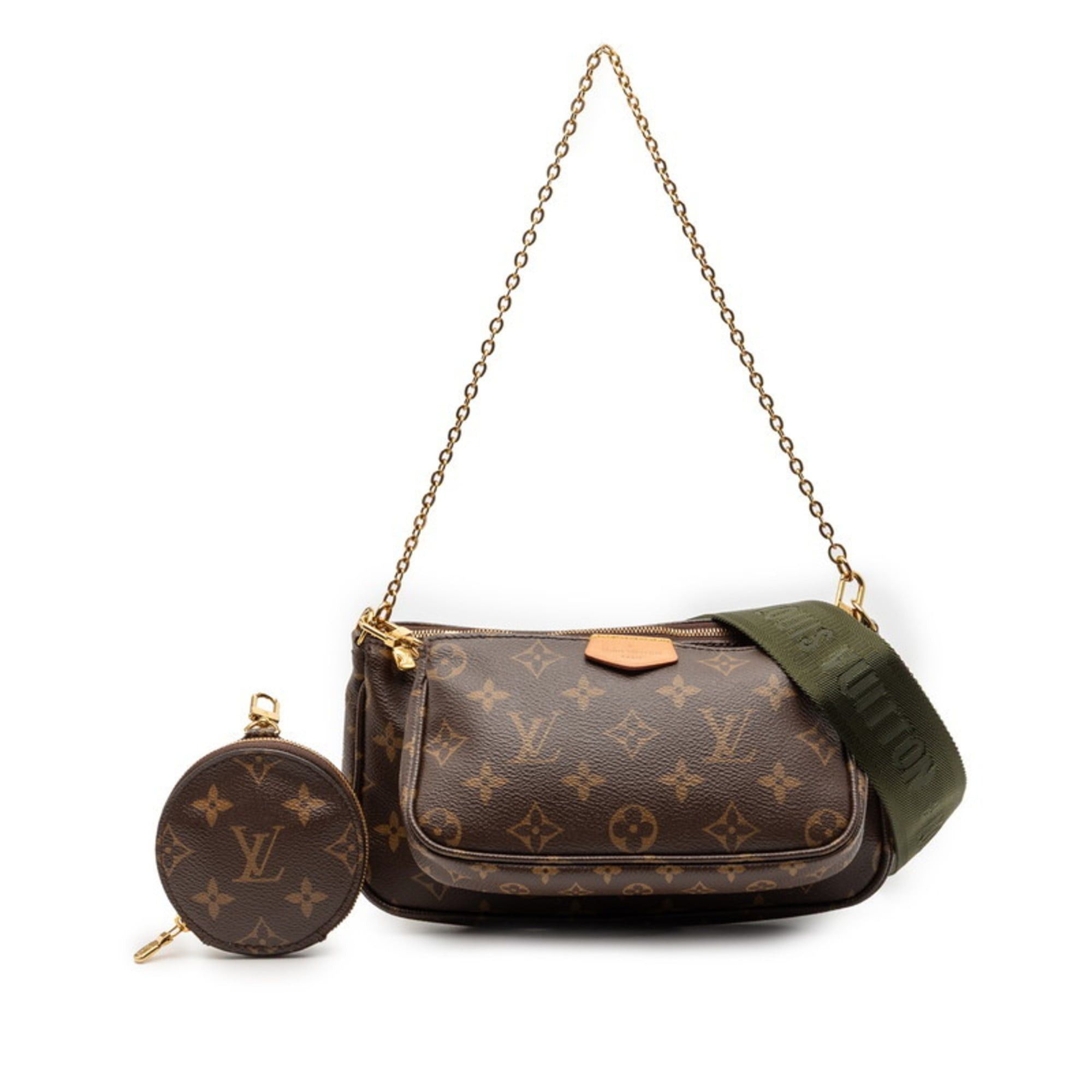 Louis Vuitton Louis Vuitton Monogram Multi Pochette Accessoires Handbag/Shoulder Bag 2WAY M44813 Brown Leather Women's LOUIS VUITTON Size ONE SIZE - 1 Thumbnail