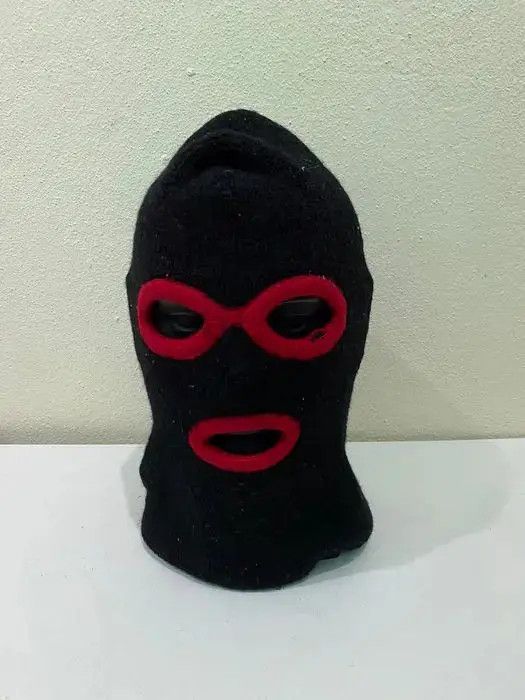 Japanese Brand × Vintage Japanese Brand Masked Balaclava Beanie Hat Size ONE SIZE - 2 Thumbnail