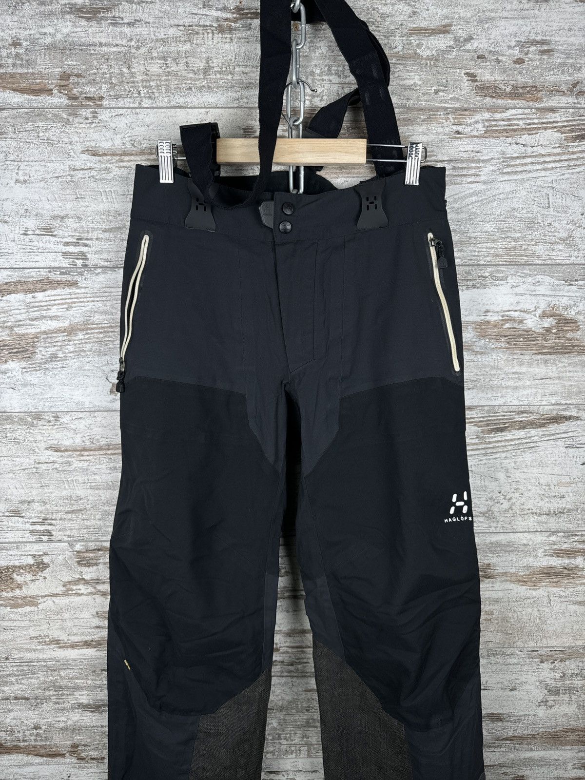Goretex × Haglofs Mens Vintage Haglofs Gore-Tex ski pants recco black Size US 30 / EU 46 - 2 Thumbnail