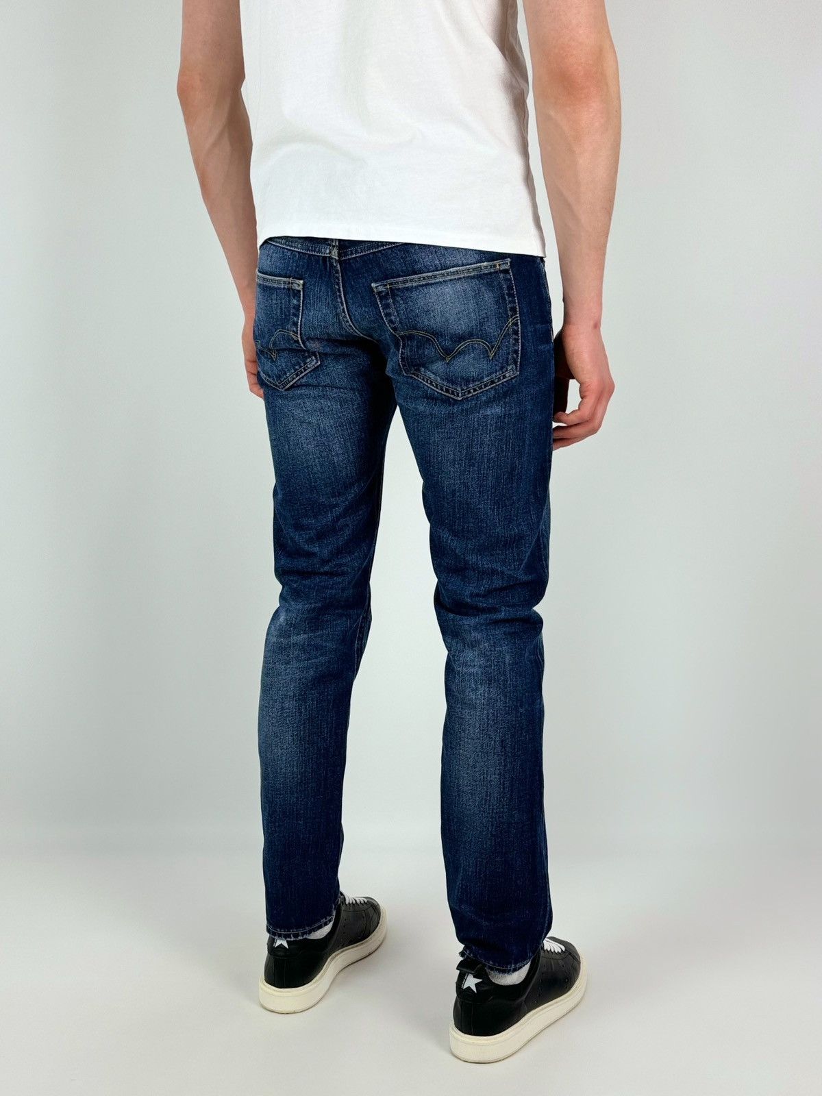 Edwin Edwin ED-55Regular Tapered Salvage Jeans Pants Size US 30 / EU 46 - 2 Thumbnail