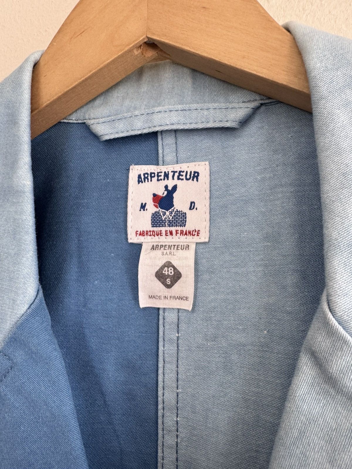 Arpenteur × CHCM Arpenteur Patchwork Blazer 48 Kapital EG French Workwear Size US S / EU 44-46 / 1 - 4 Thumbnail