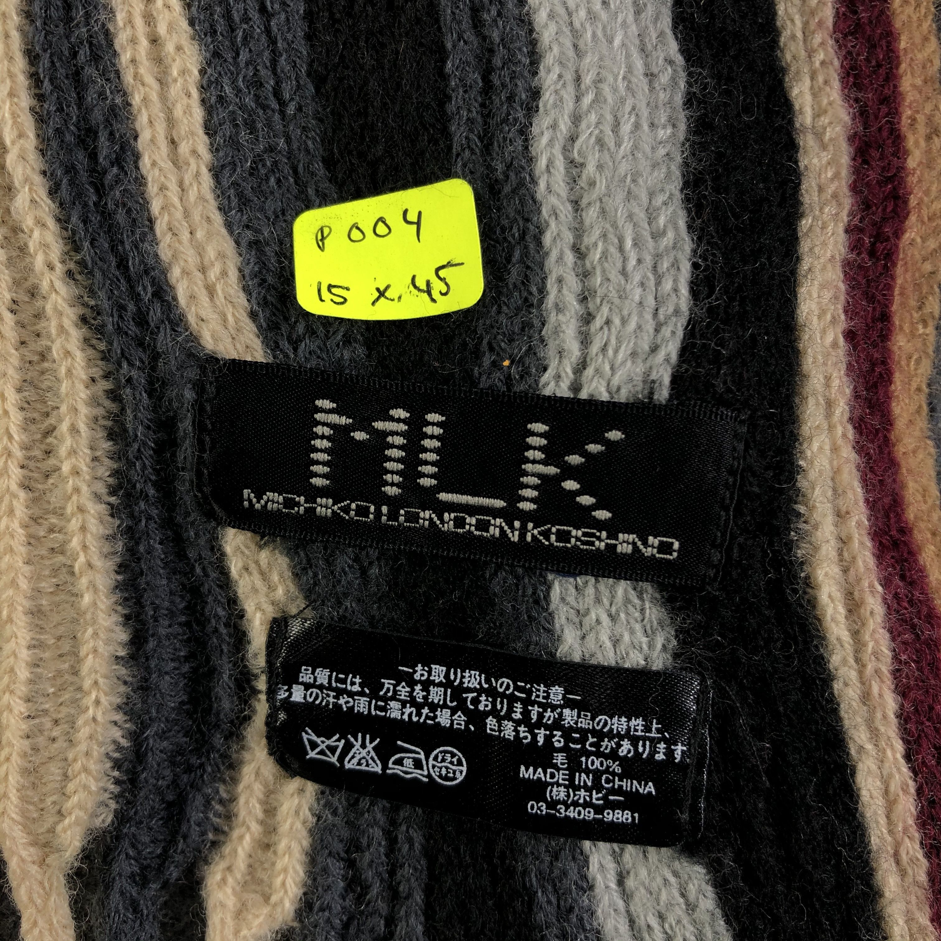Michiko Koshino London Michiko Koshino London Scarf / Muffler / Neckwear P004 Size ONE SIZE - 6 Thumbnail