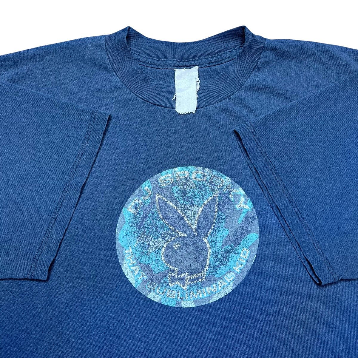 Playboy × Vintage 1990s DJ Spooky That Subliminal Kid Playboy Electronic Tee Size US L / EU 52-54 / 3 - 3 Thumbnail
