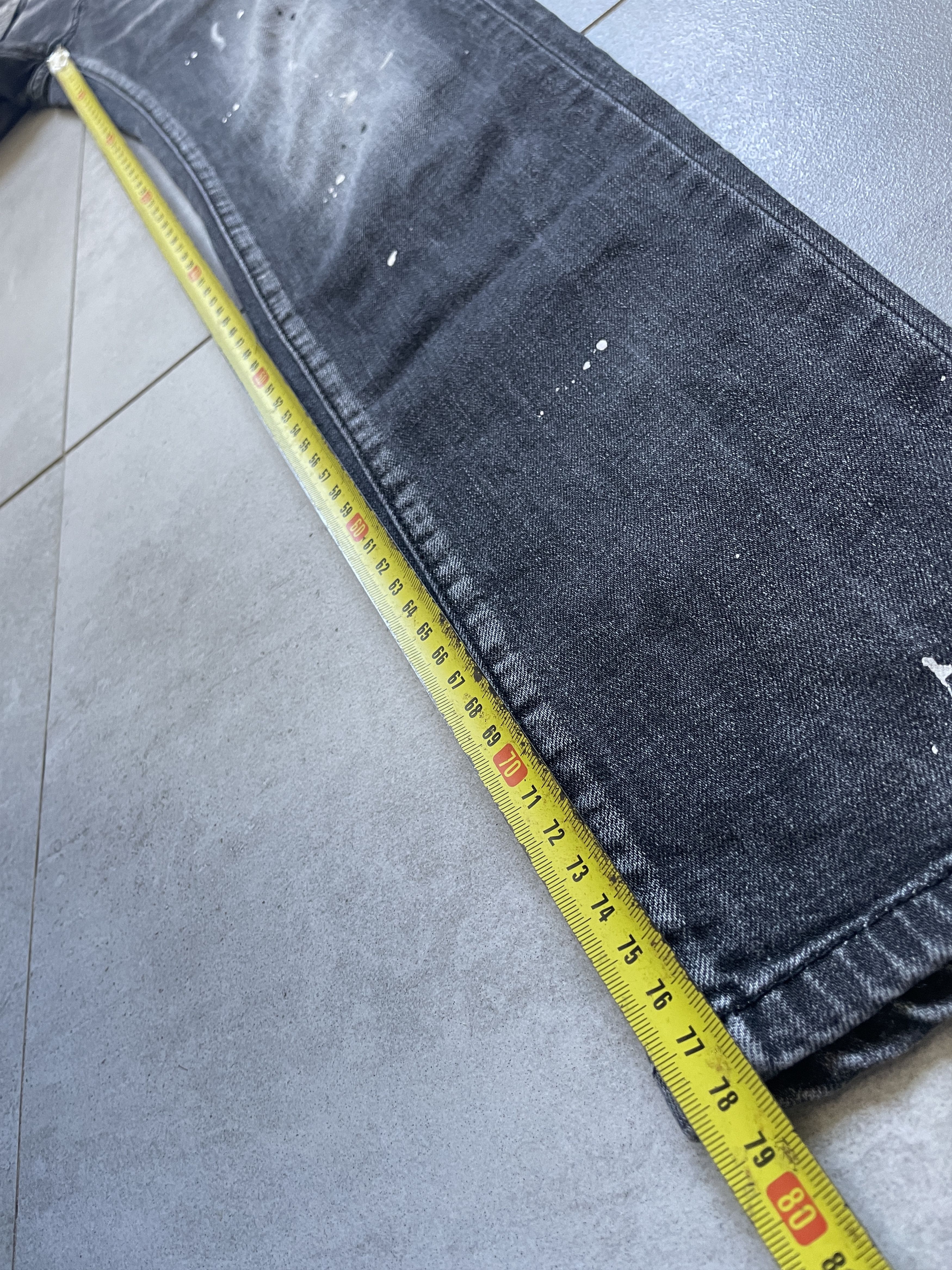 Dsquared2 DSQUARED2 SKINNY GALLERY DEPT TYPE PAINTED DISTRESSED DENIM Size US 29 - 15 Thumbnail