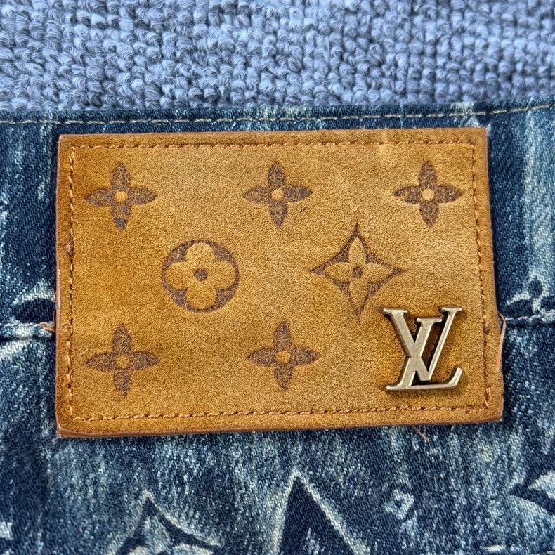 Louis Vuitton Louis Vuitton Patchwork floral jeans 2503-Nextarrow Size US 32 / EU 48 - 6 Thumbnail
