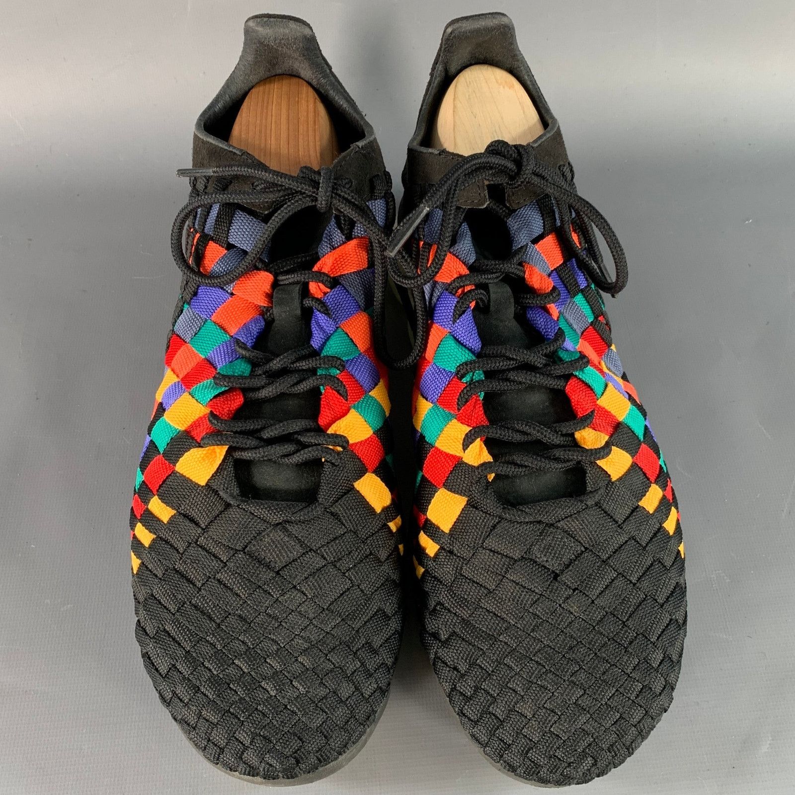 Nike VaporMax Inneva Multi Color Woven Chunky Sole Sneakers Size US 11 / EU 44 - 4 Thumbnail