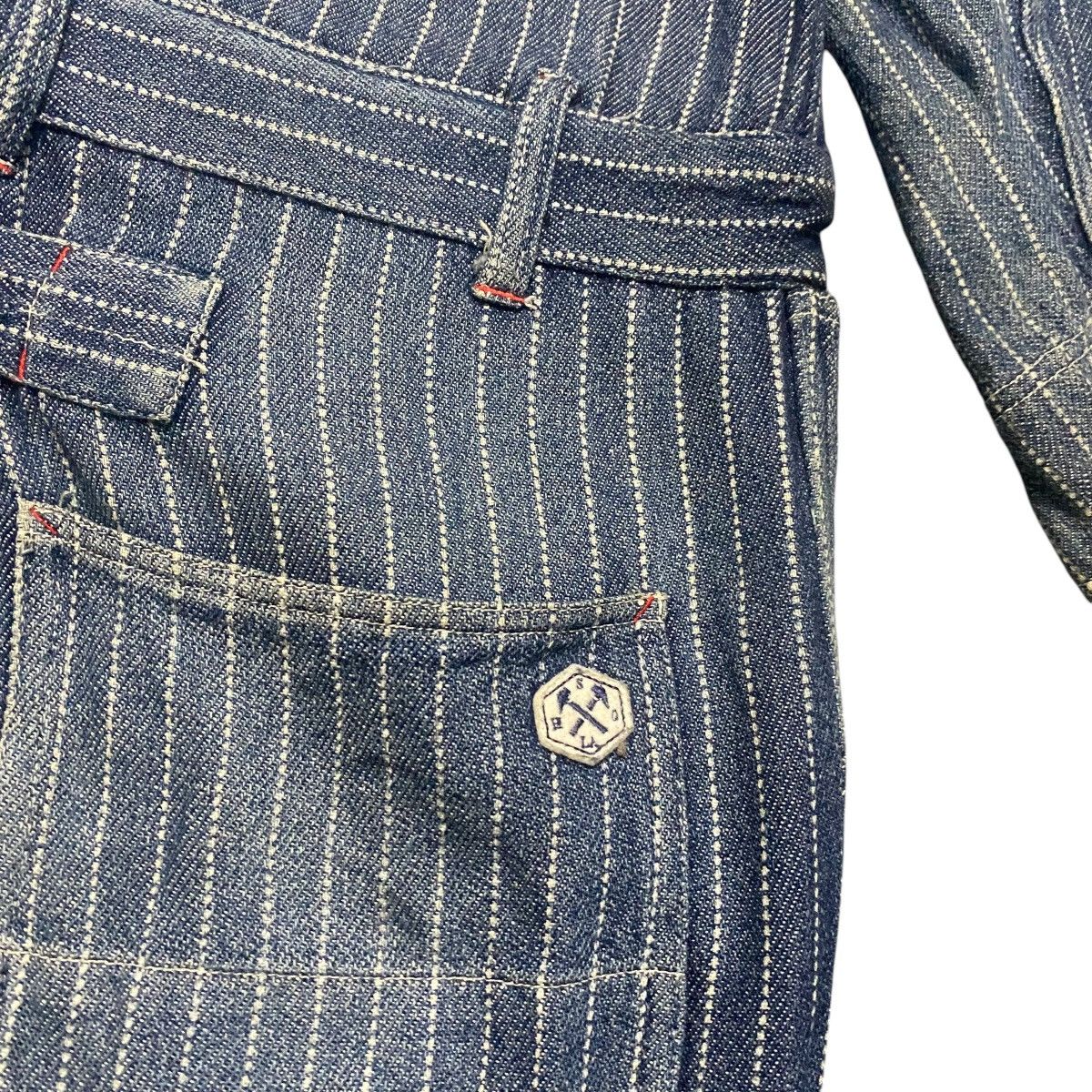 The Stronghold Vintage The Stronghold Wabash Denim Coveralls indigo Size US 33 - 14 Thumbnail