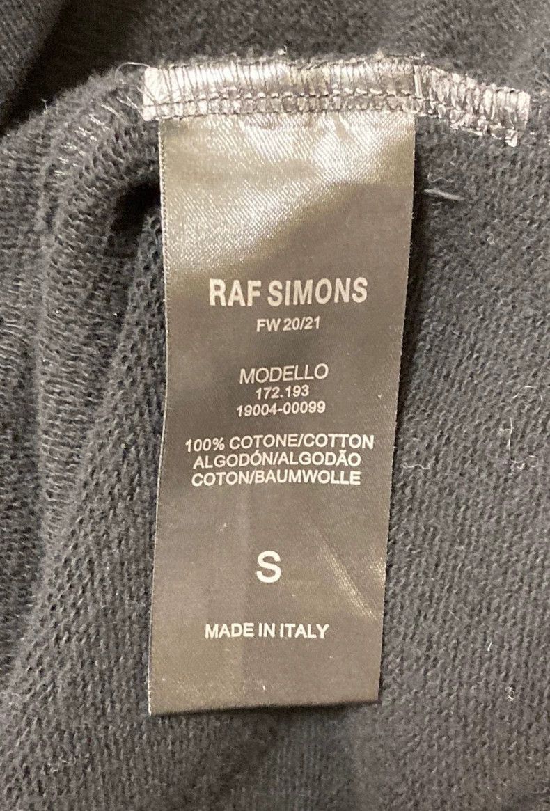 Raf Simons Raf Simons Distressed Hoodie with Chain Detail-2505 Size US S / EU 44-46 / 1 - 4 Thumbnail