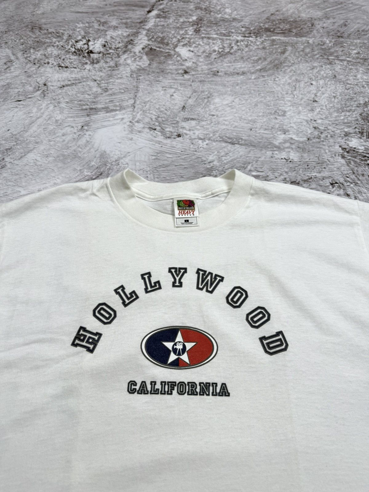 Vintage Vintage Hollywood T-shirt Size US L / EU 52-54 / 3 - 2 Thumbnail