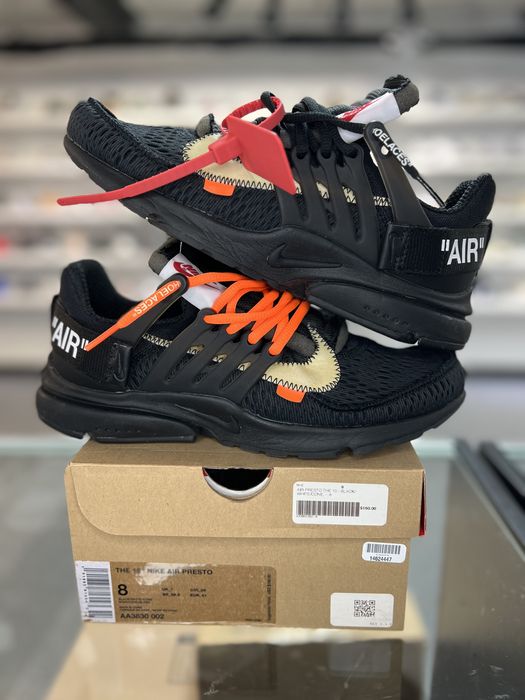 Nike Nike Air Presto Off-White Black (2018) | Grailed