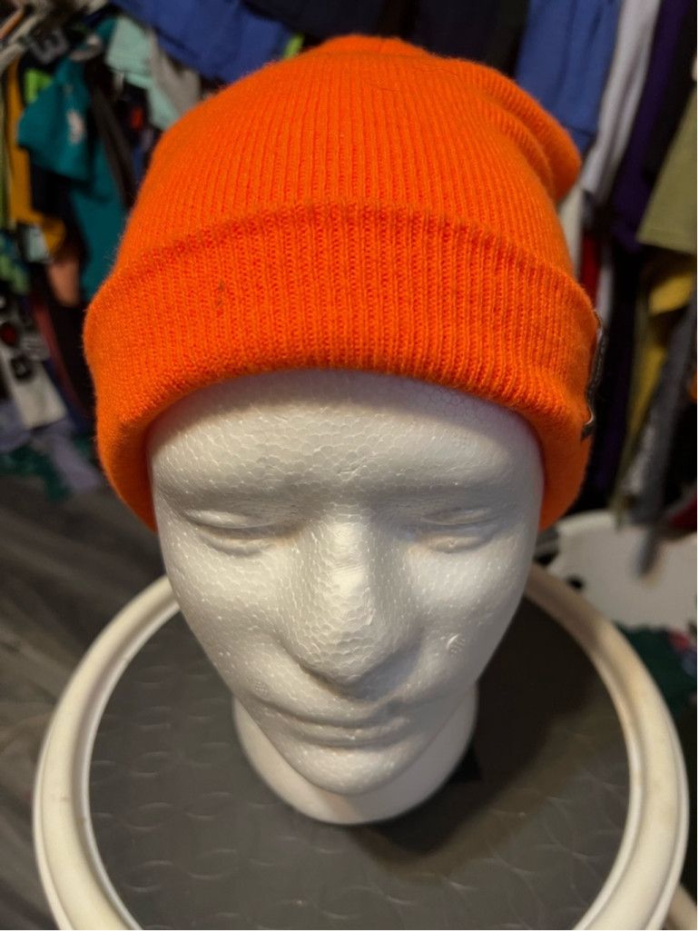 Mossy Oaks Unisex Mossy Oak Beanie One Size Orange Size ONE SIZE - 1 Thumbnail