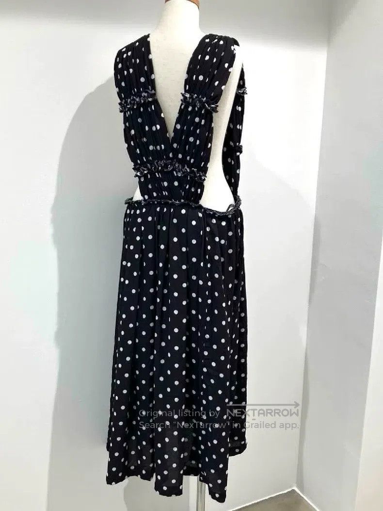 Comme des Garcons Comme des Garcons Ruffled Polka Dot Overalls Dress Size M / US 6-8 / IT 42-44 - 3 Thumbnail
