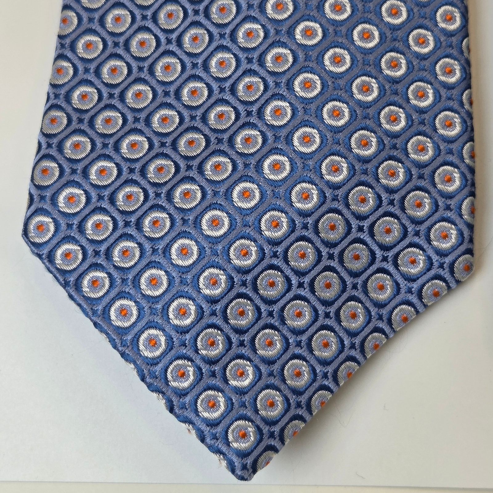 Tommy Hilfiger Tommy Hilfiger 100% Silk Ties Lot of 3 USA 3.75” Blue Size ONE SIZE - 3 Thumbnail