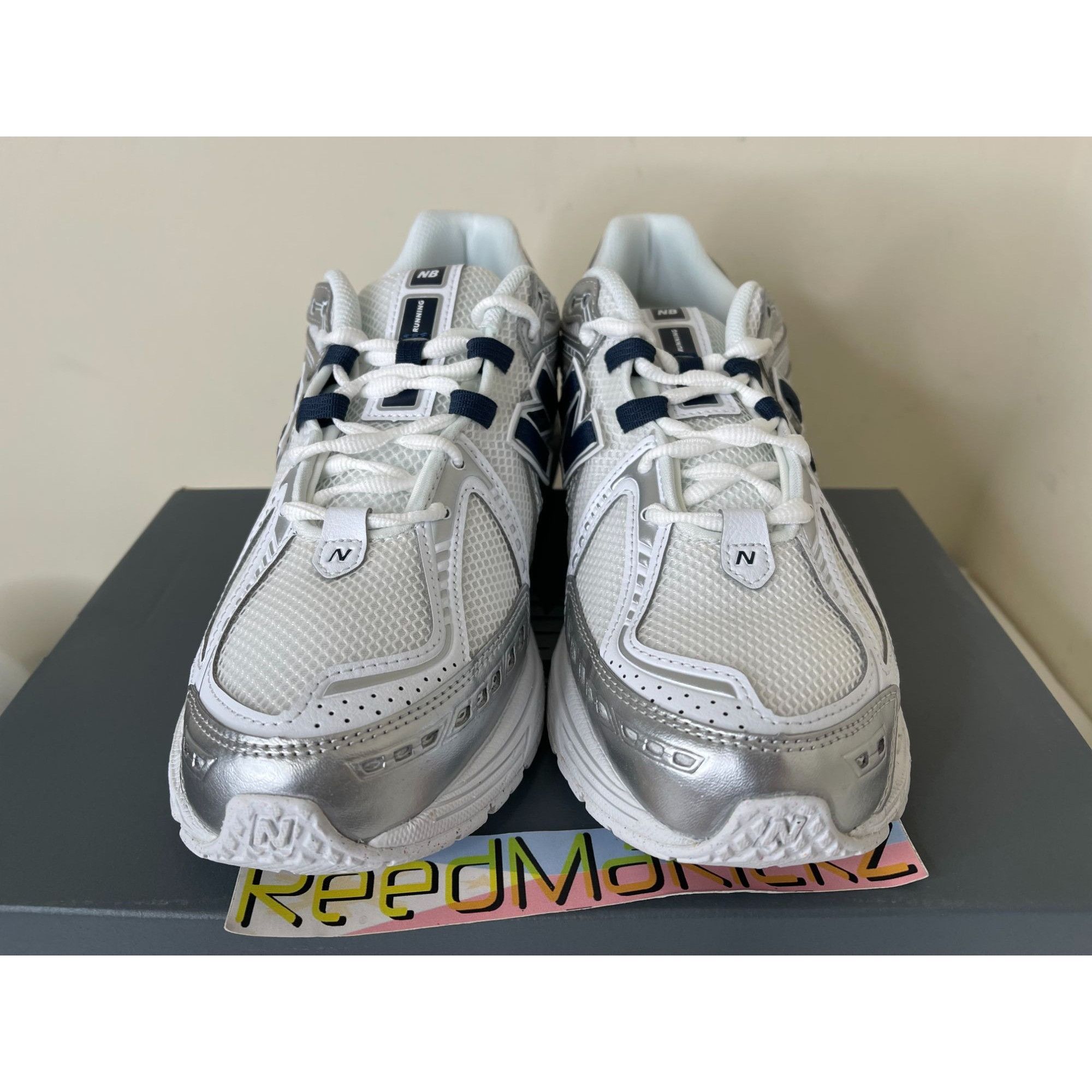 New Balance New Balance 1906R White Navy Metallic Mens 10.5us Size US 10.5 / EU 43-44 - 3 Thumbnail