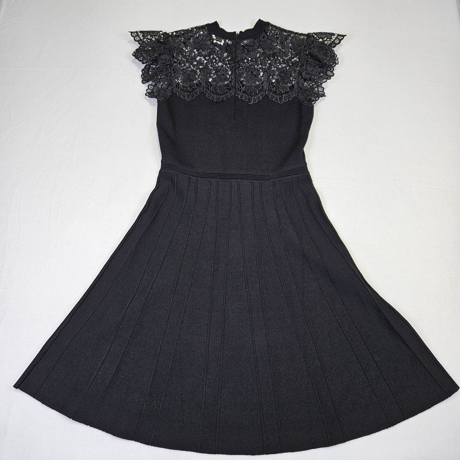 Other Shoshanna Sandra Dress M Black Whimsigoth Size M / US 6-8 / IT 42-44 - 18 Thumbnail