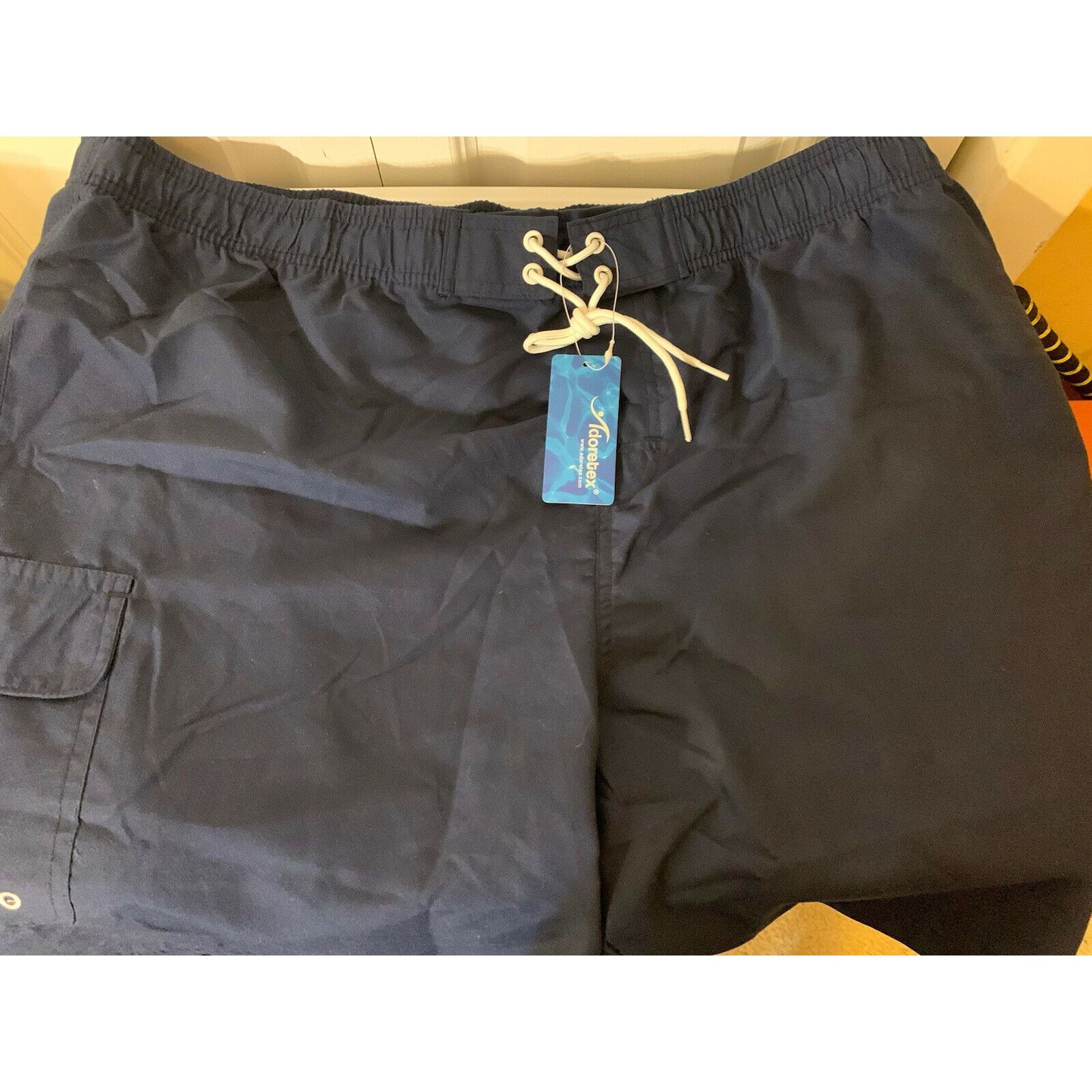 Other ADORETEX SWIMWEAR Men’s Sz 2XL Polyester Blue Swim Shorts Bo Size US 36 / EU 52 - 6 Thumbnail