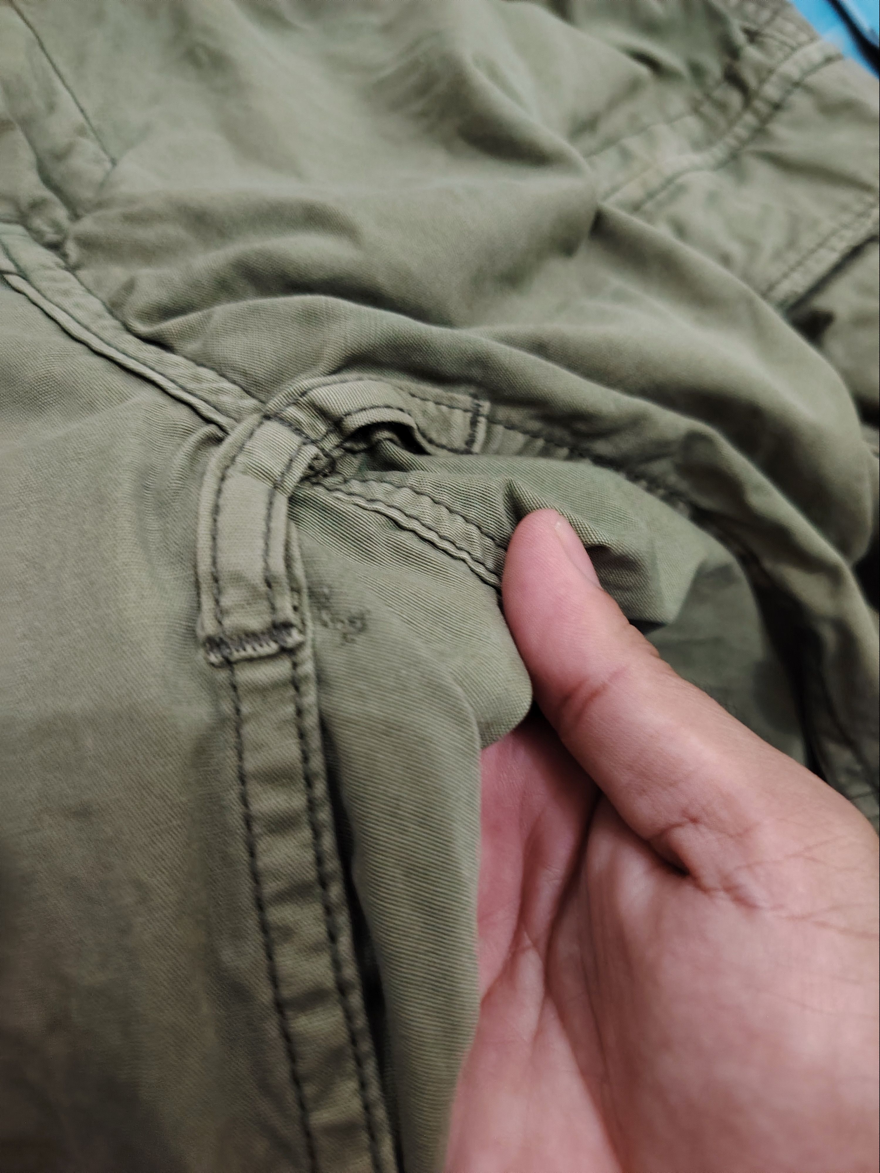 Abercrombie & Fitch Vtg Abercrombie & Fitch Cargo Military Pants Style Size US 29 - 10 Thumbnail