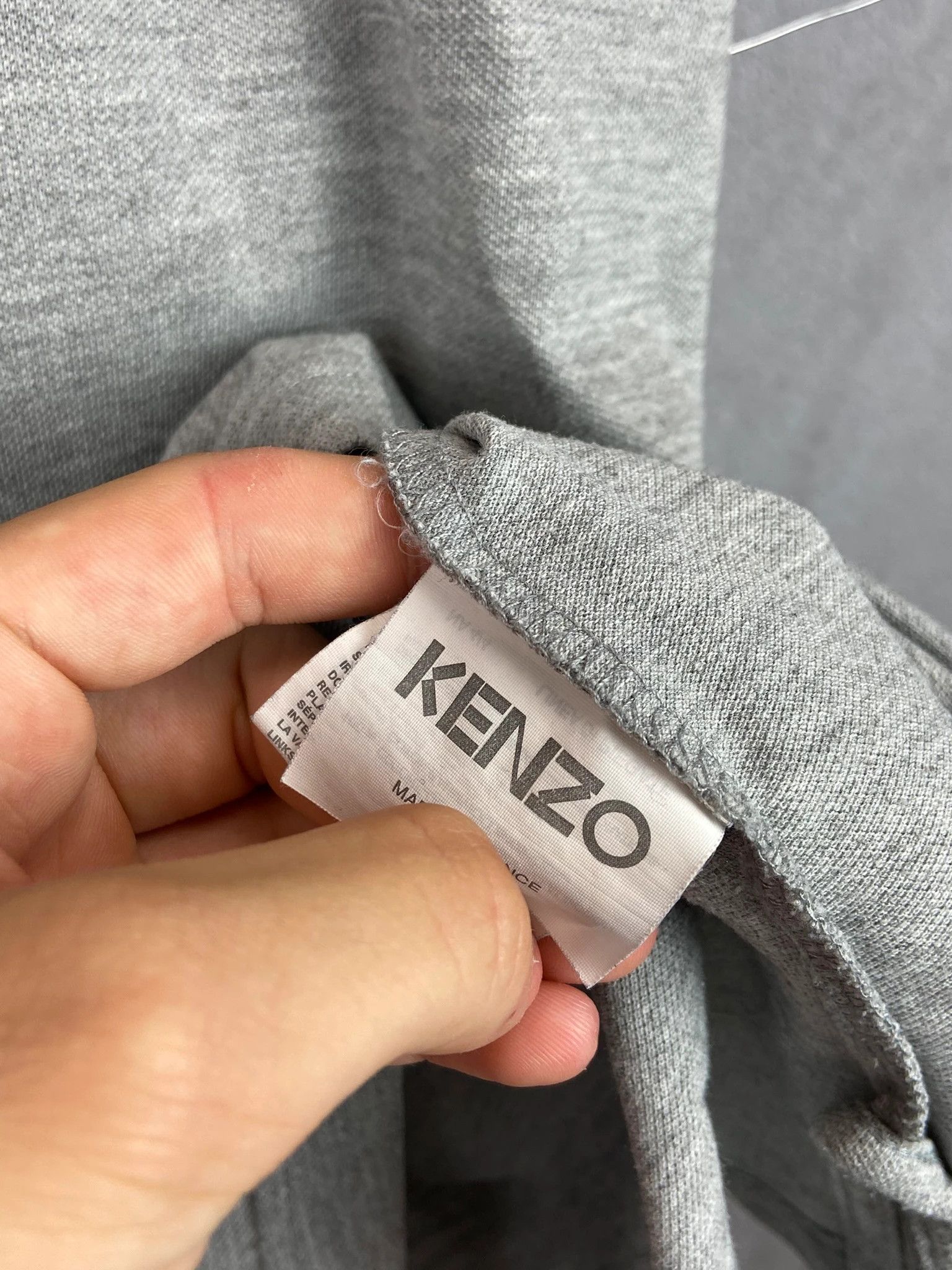Kenzo Kenzo grey polo shirt tiger logo vintage streetwear Size US M / EU 48-50 / 2 - 4 Thumbnail