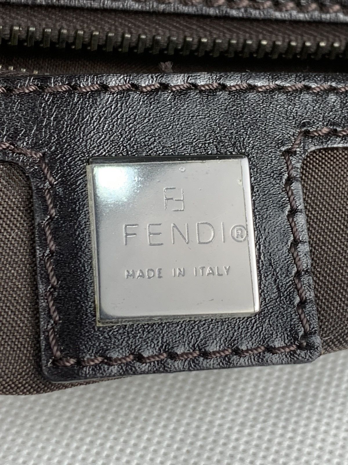 Fendi Authentic vintage Fendi vintage zucchino monogram barrel bag Size ONE SIZE - 18 Thumbnail