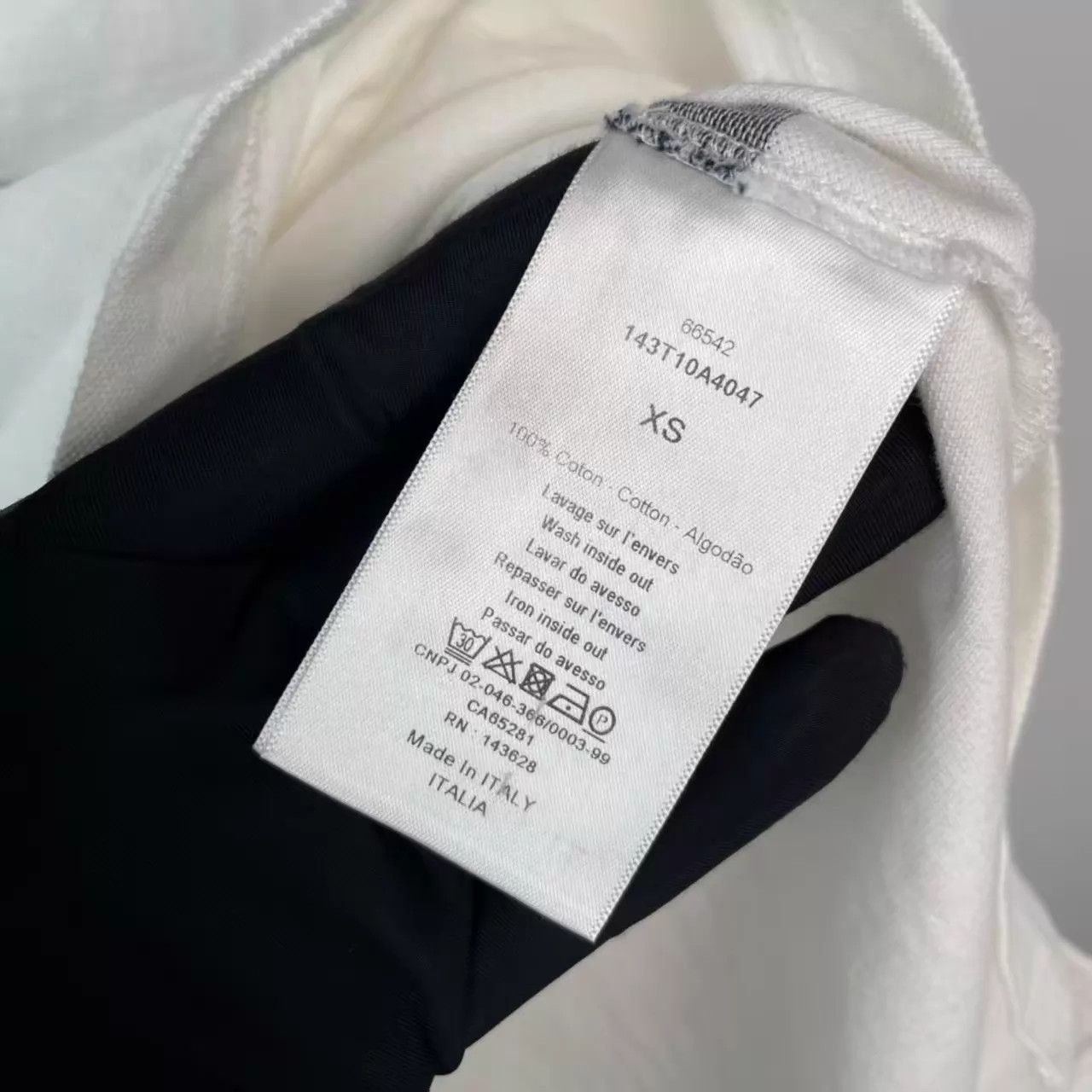 Dior Dior Logo Striped Embroidery Polo SS Slim Fit Cotton XS Size XS / US 0-2 / IT 36-38 - 6 Thumbnail