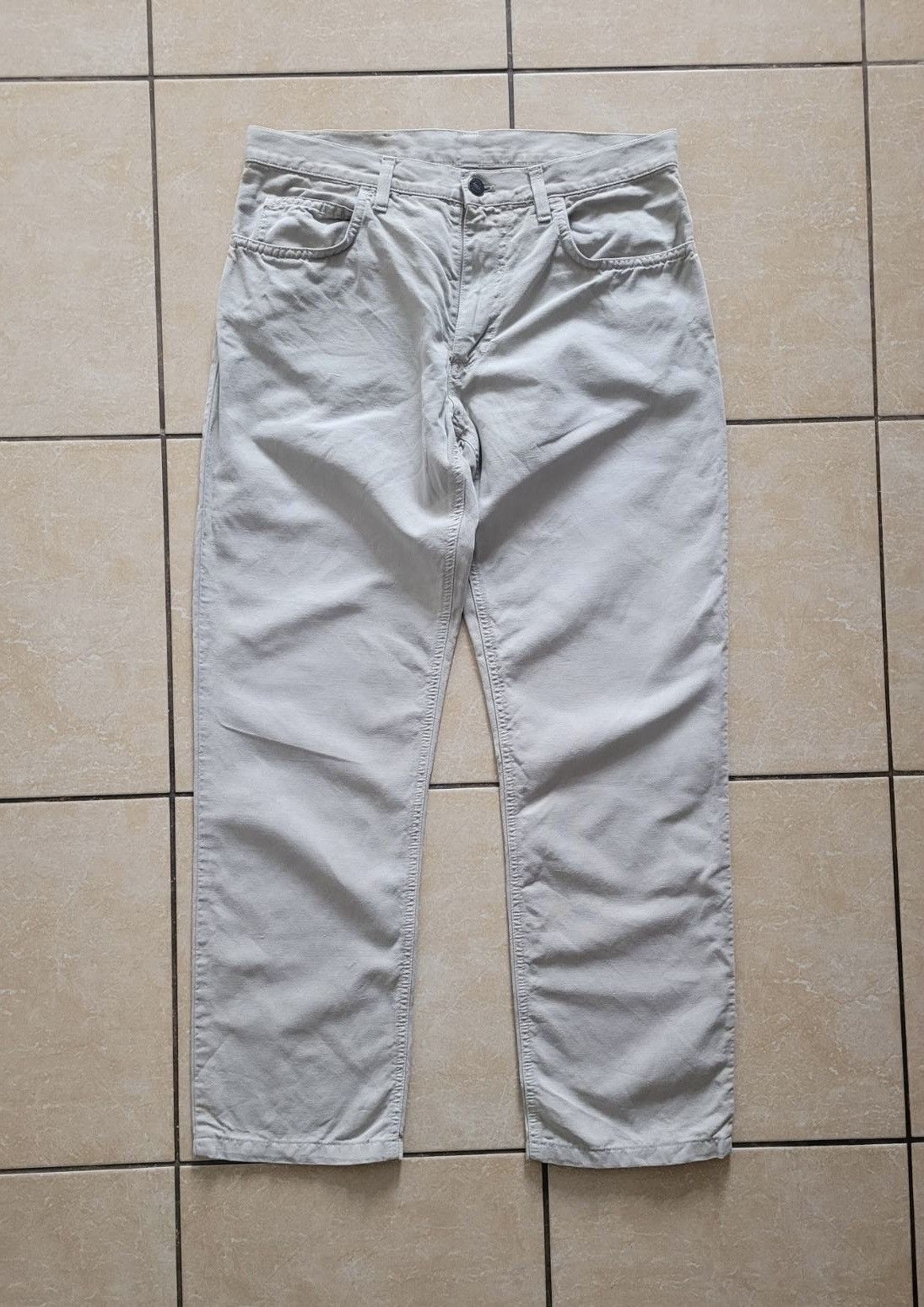 image of Italian Designers x Loro Piana Pants in Beige, Men's (Size 31)