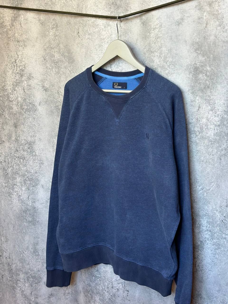 Fred Perry Fred Perry Crew neck Sweatshirt Blue Cotton Sweater Jumper Size US L / EU 52-54 / 3 - 1 Thumbnail