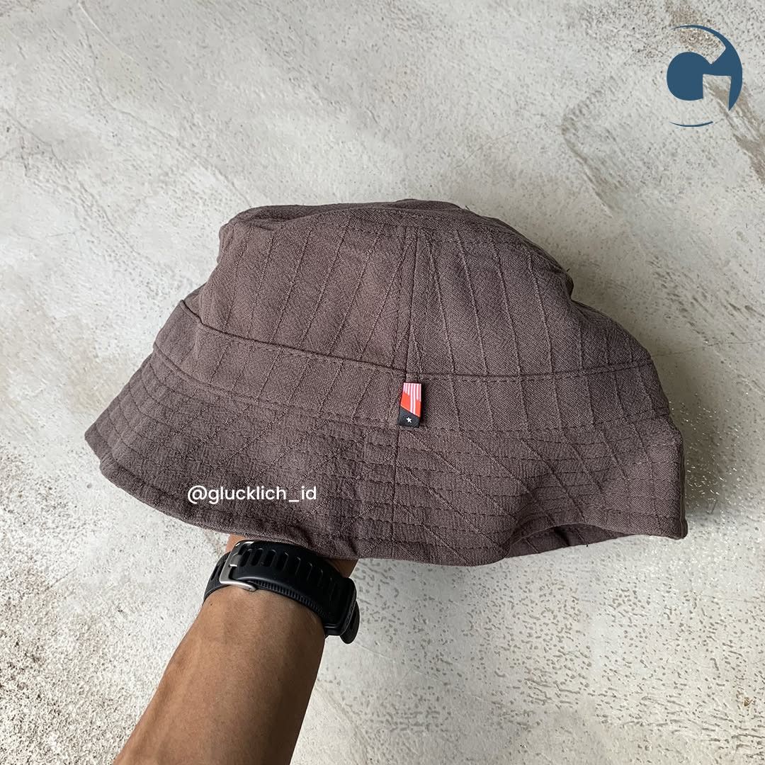 Honor the Gift Honor The Gift, Retro Bucket Hat in Dark Brown Hat Size ONE SIZE - 4 Thumbnail