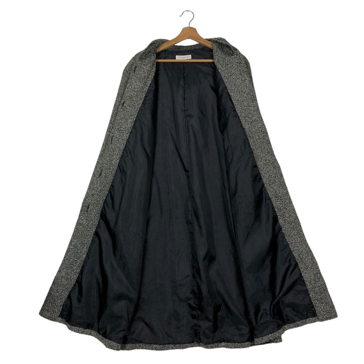 Japanese Brand 🔥RICH GREY LONG JACKET WOOL VOW TOKYO ISSEY MIYAKE Size US L / EU 52-54 / 3 - 15 Thumbnail