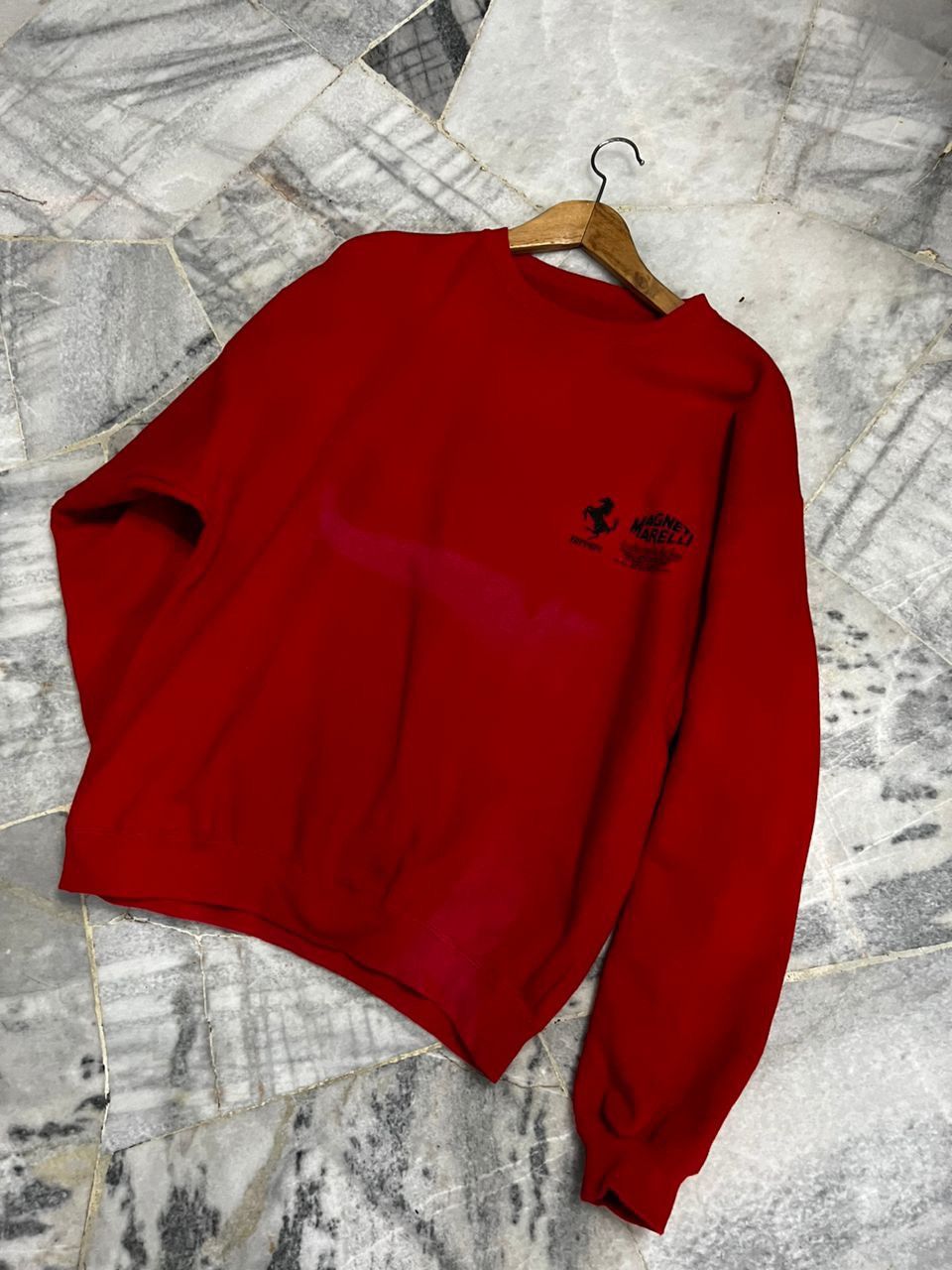 Other Vintage F1 Magneti Marelli Sweatshirt Size US L / EU 52-54 / 3 - 2 Thumbnail