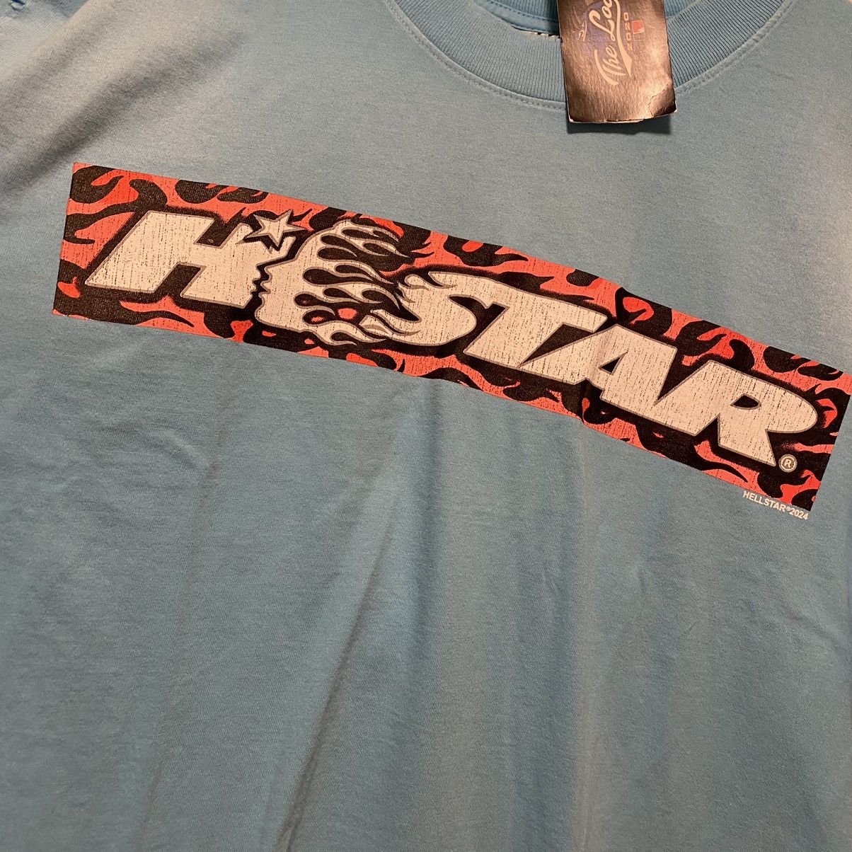 HELLSTAR Hellstar Box Logo Tee Blue Size US M / EU 48-50 / 2 - 4 Thumbnail