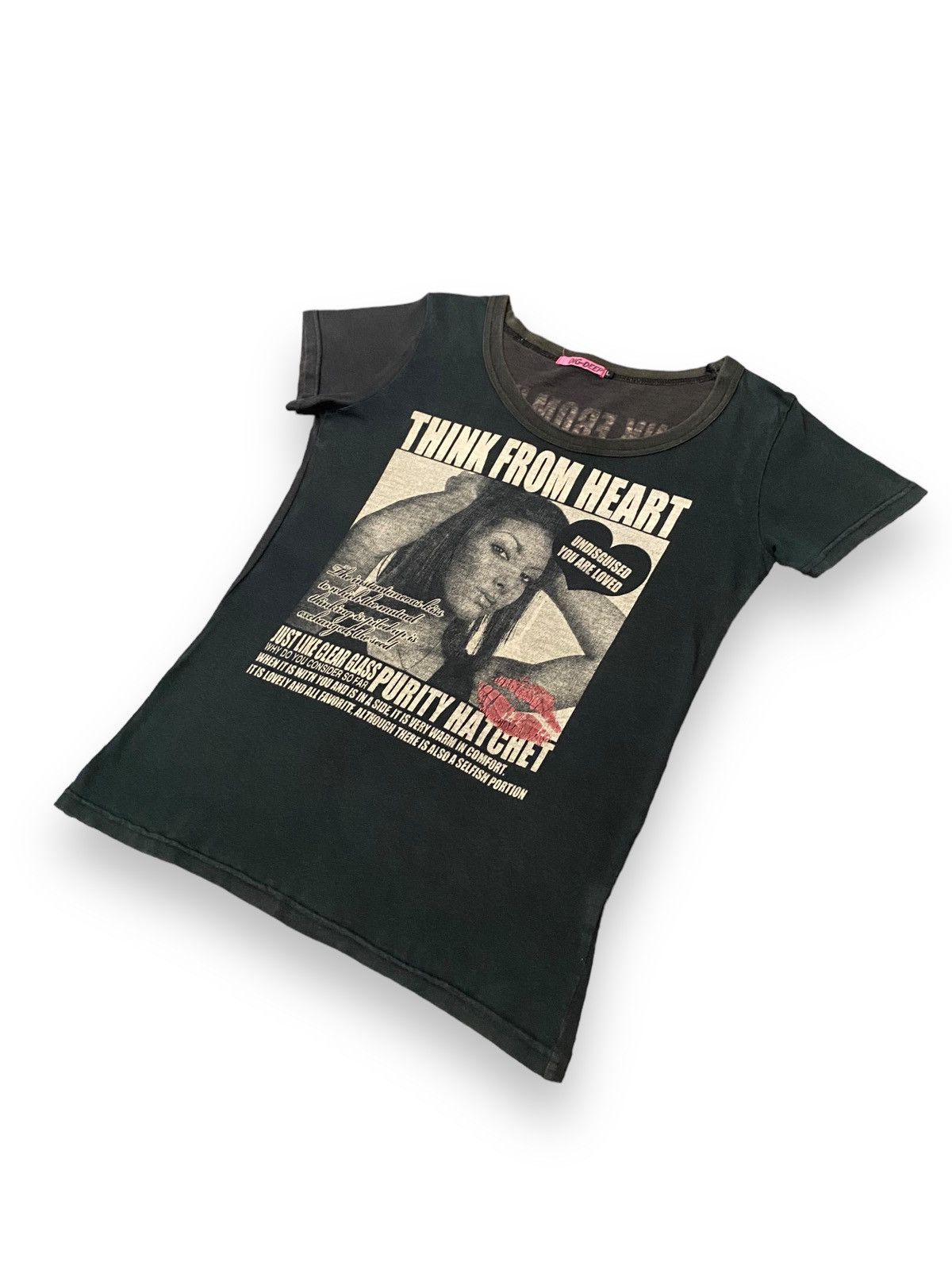 Hysteric Glamour × Japanese Brand Japan DIG-DEEP Sexy Girl Think From Heart Inspired Hysteric Size L / US 10 / IT 46 - 2 Thumbnail