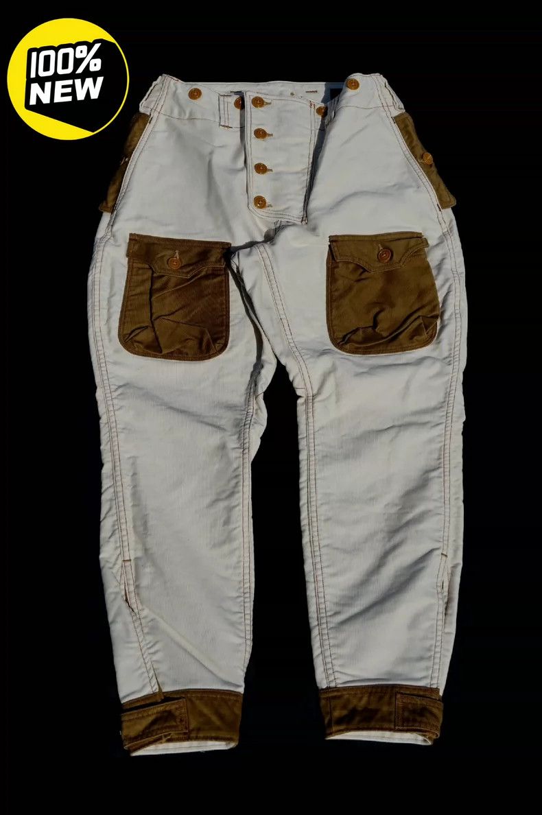 Freewheelers New W34 Flying Trousers Vintage Style Pants Size US 34 / EU 50 - 1 Thumbnail