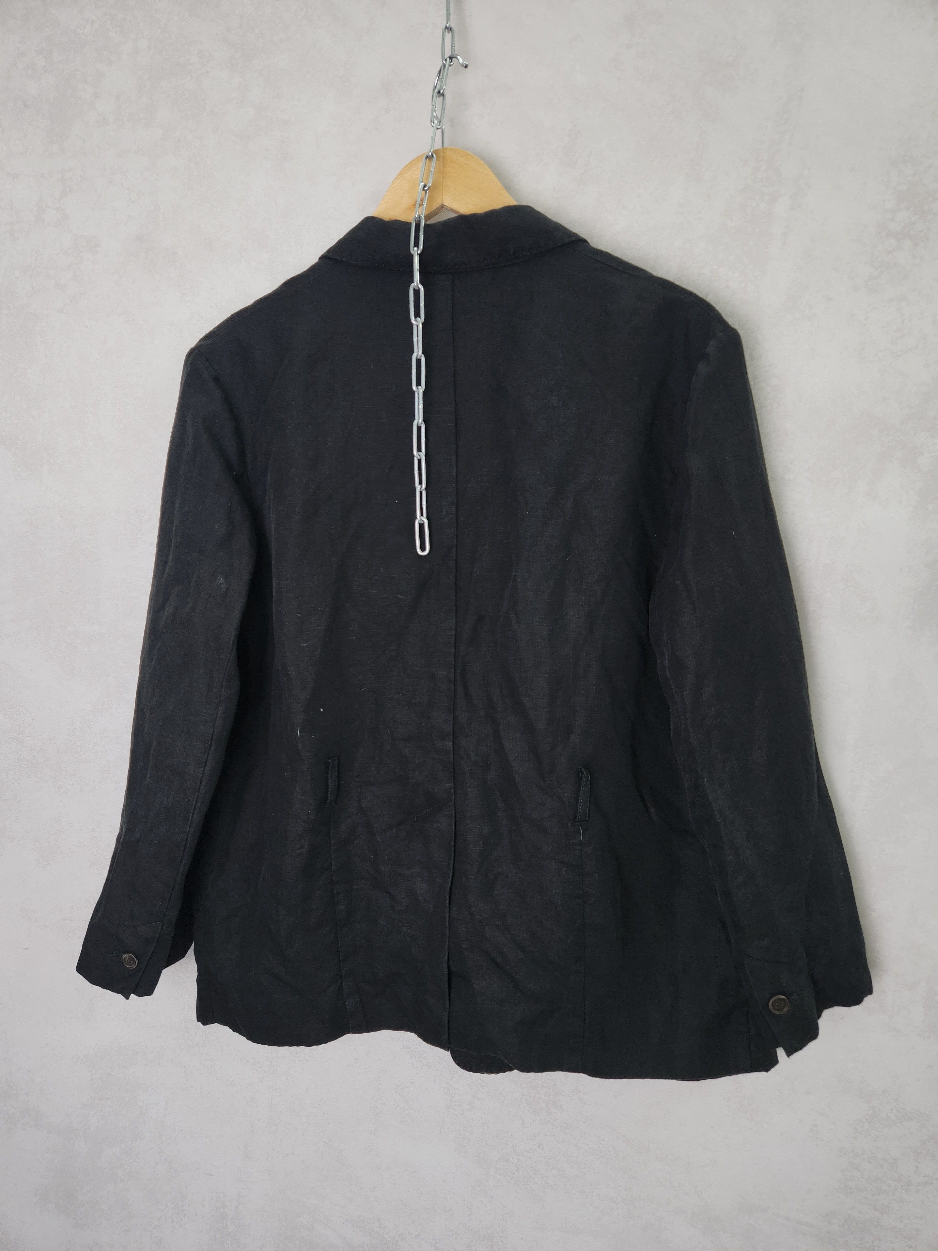 Isabel Marant Isabel Marant black linen tencel blazer size 2 Size XXS / US 00 / IT 34 - 7 Thumbnail