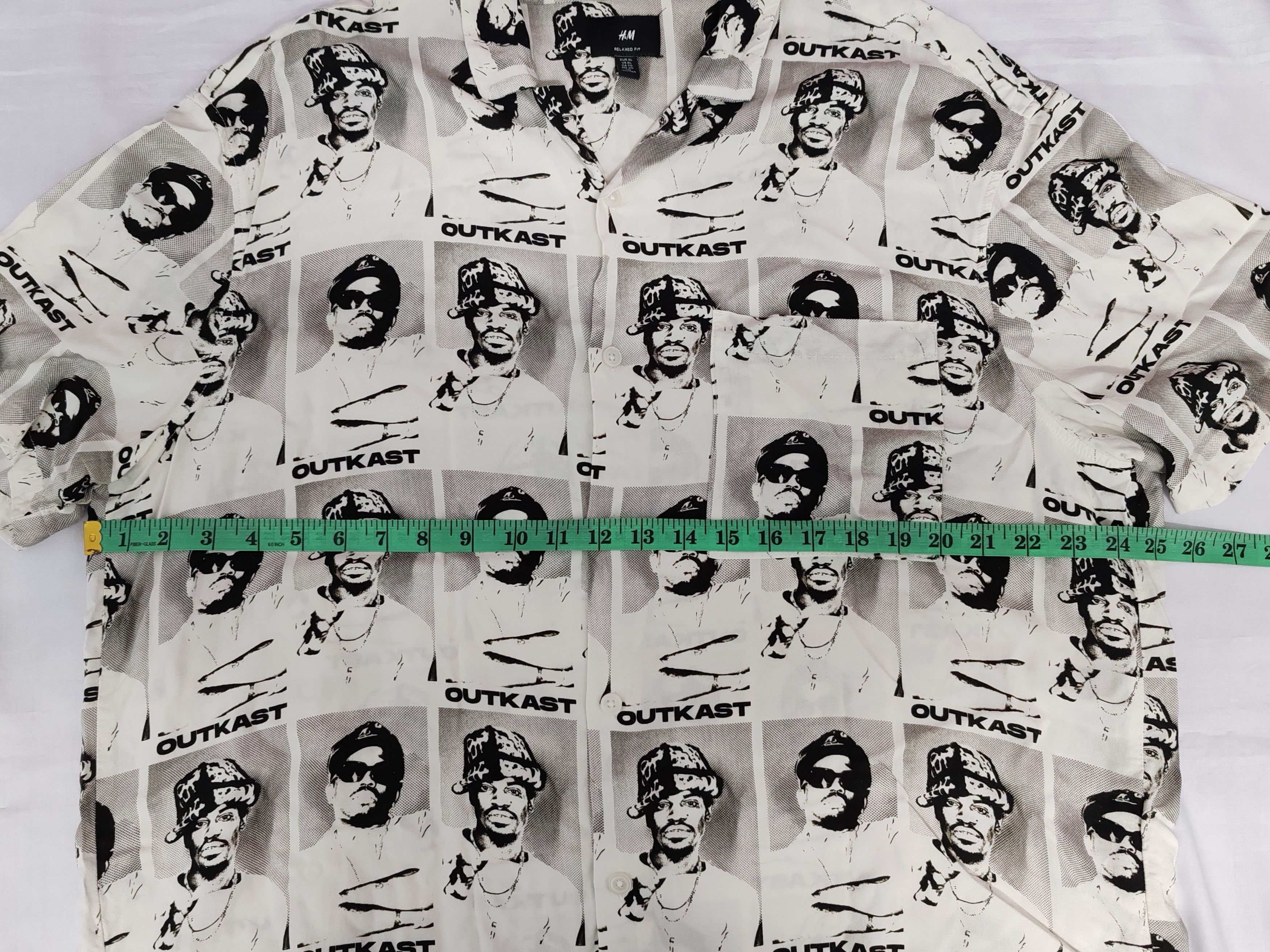 Japanese Brand Outkast All Over Print Button Up Shirt Rap Hip Hop Dre Size US XL / EU 56 / 4 - 5 Thumbnail
