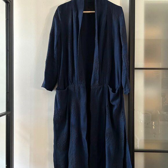 Zara Zara Embroidered Kimono-Style Robe / Sweater - Size Medium Size M / US 6-8 / IT 42-44 - 1 Thumbnail