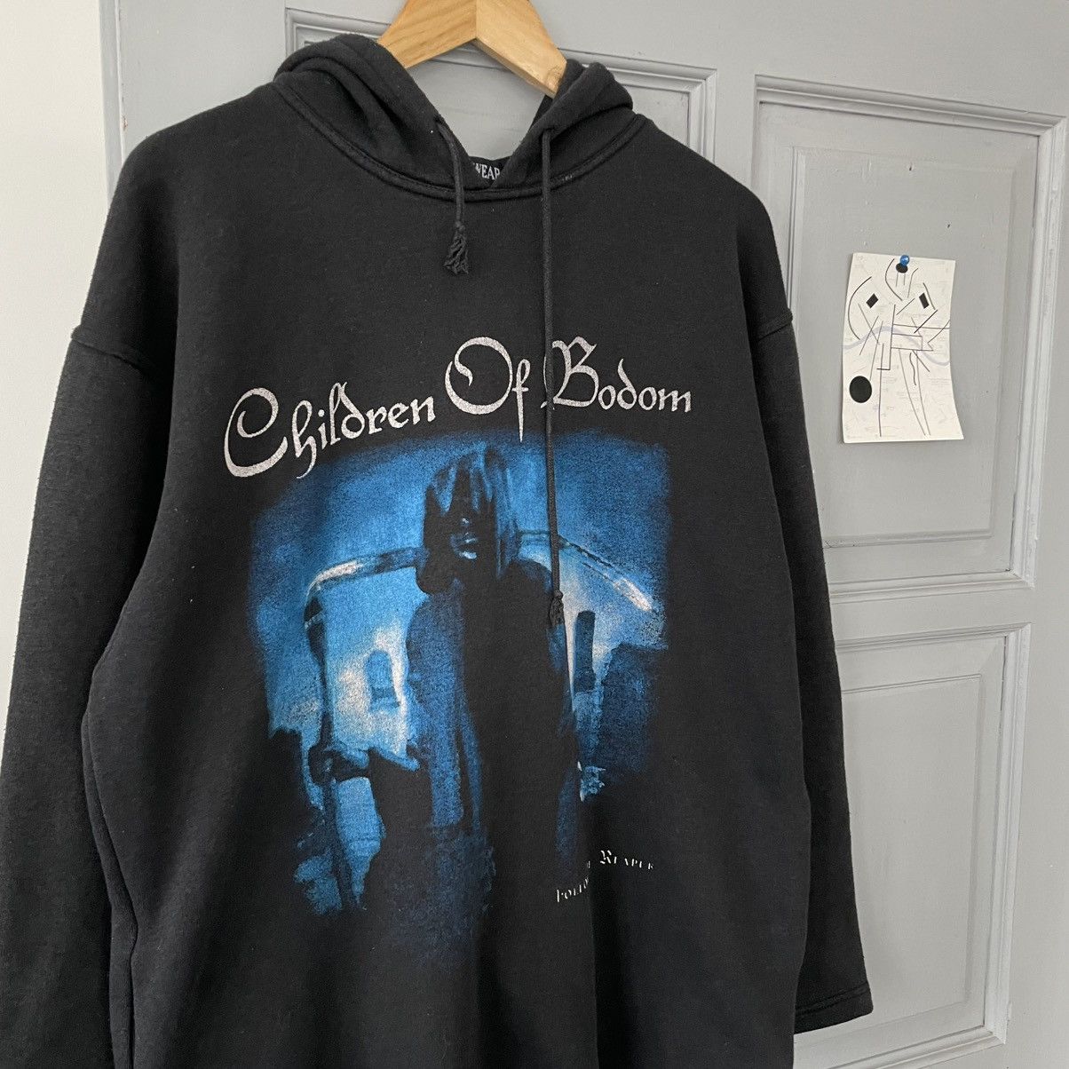 Band Tees Vintage 00’s Children Of Bottom Death metal Hoodie Rare item Size US L / EU 52-54 / 3 - 5 Thumbnail