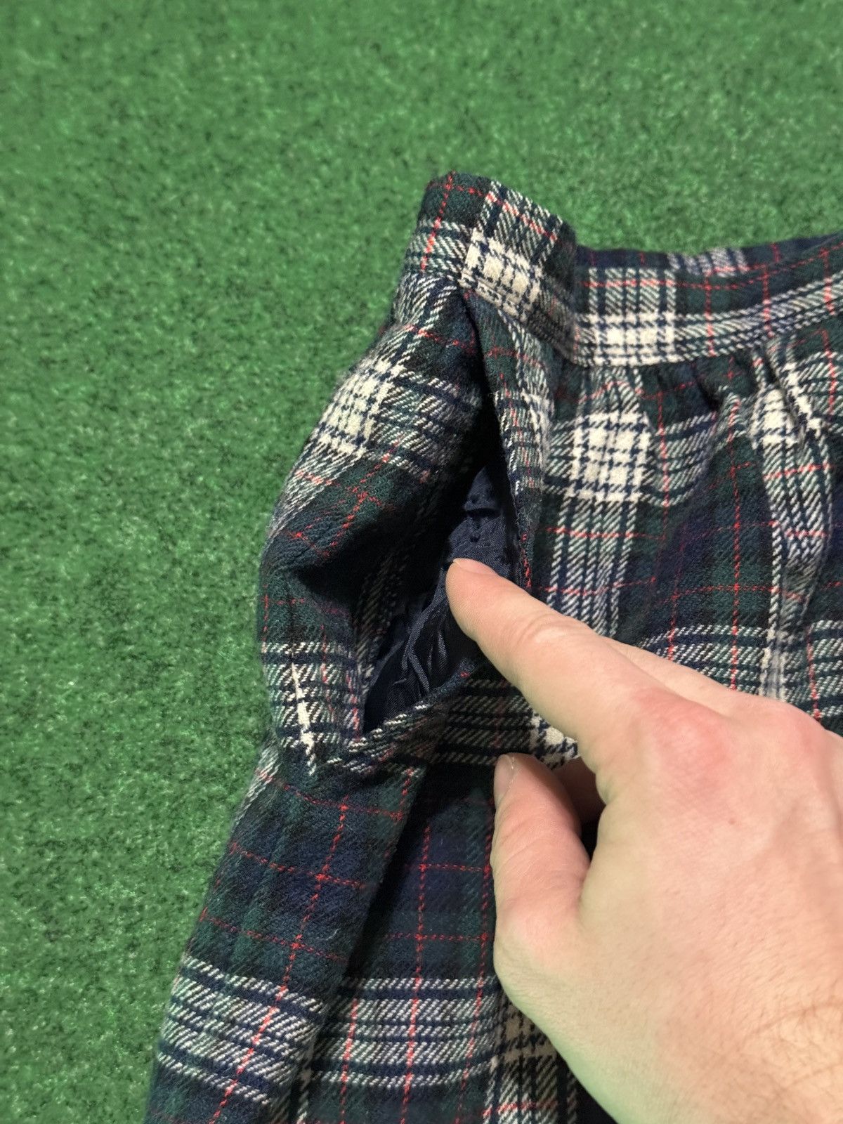 Pendleton Vintage Pendleton Plaid Wool Flannel Murray Tartan Skirt Size 36" / US 14 / IT 50 - 3 Thumbnail