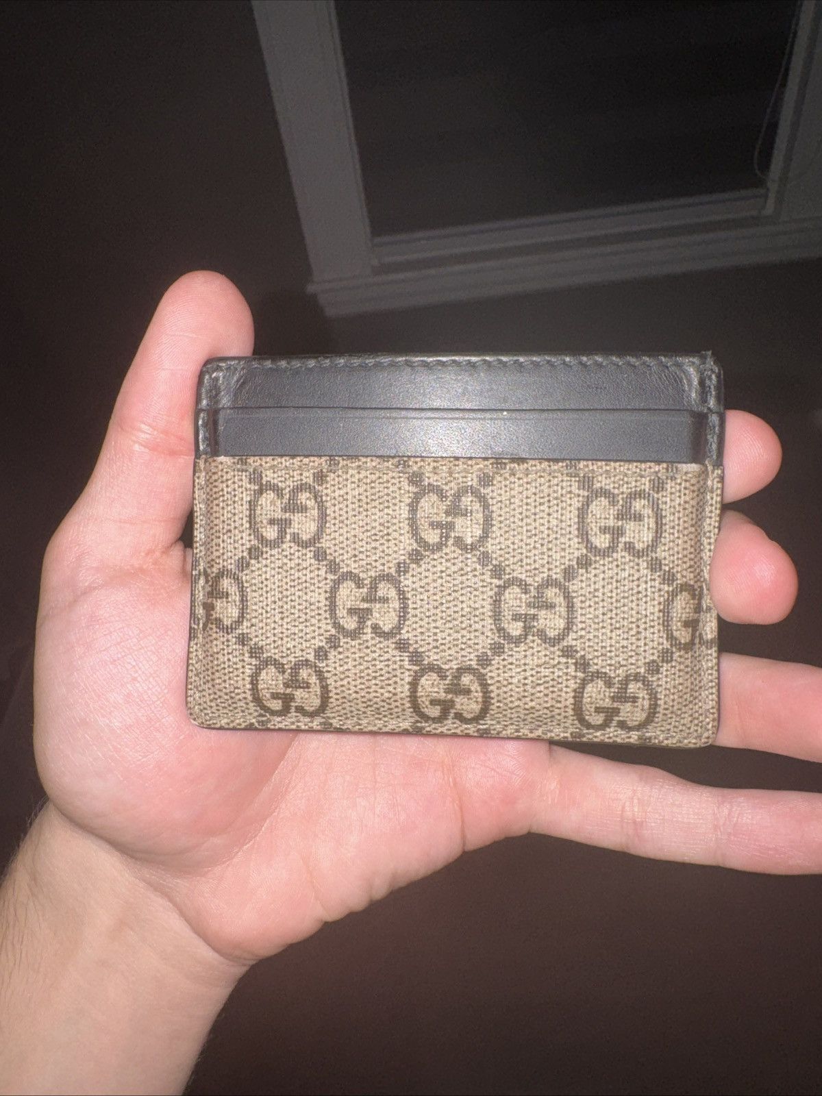 Gucci Gucci beige red snake card holder Size ONE SIZE - 2 Thumbnail