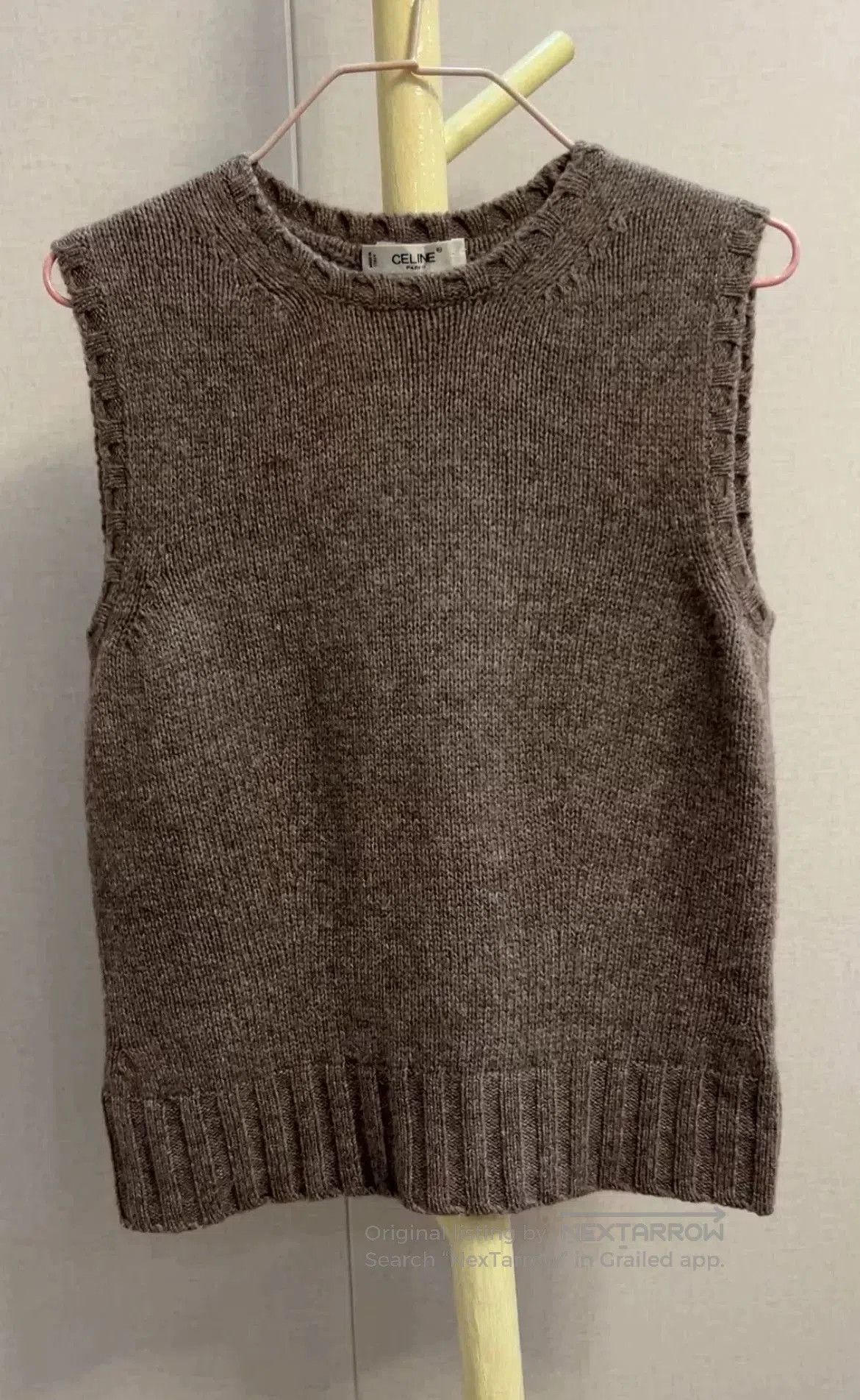 Celine Celine Wool Cardigan and Tank Set. Size M / US 6-8 / IT 42-44 - 3 Thumbnail