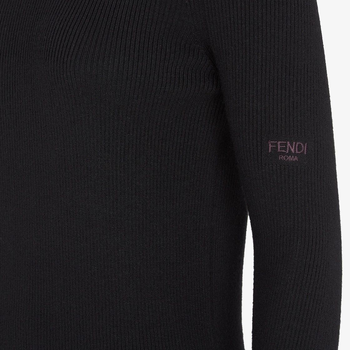 Fendi o1s1wg111225 Dress in Black Size S / US 4 / IT 40 - 4 Thumbnail