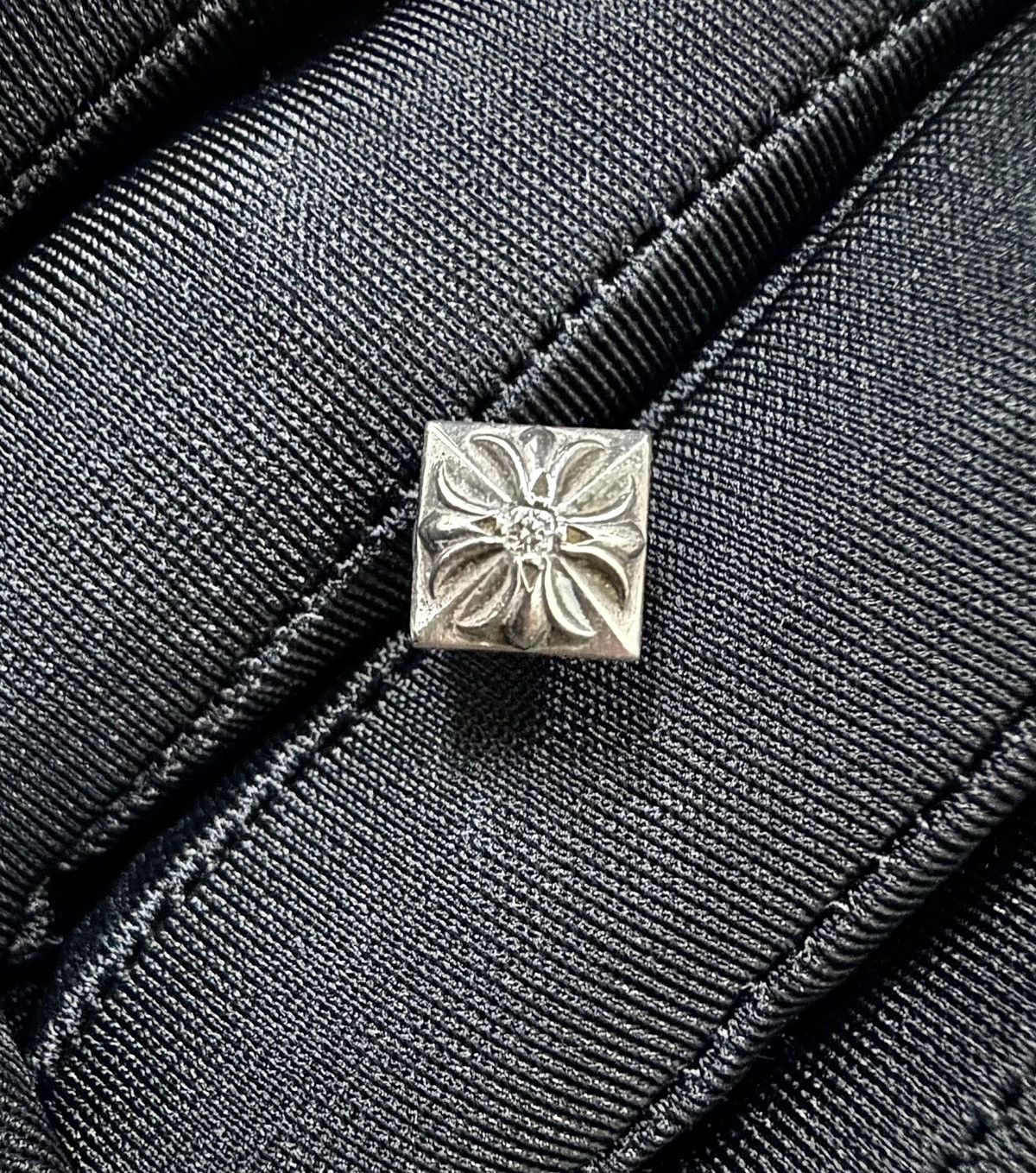 Chrome Hearts Chrome Hearts pyramid cross earring diamond Size ONE SIZE - 3 Thumbnail