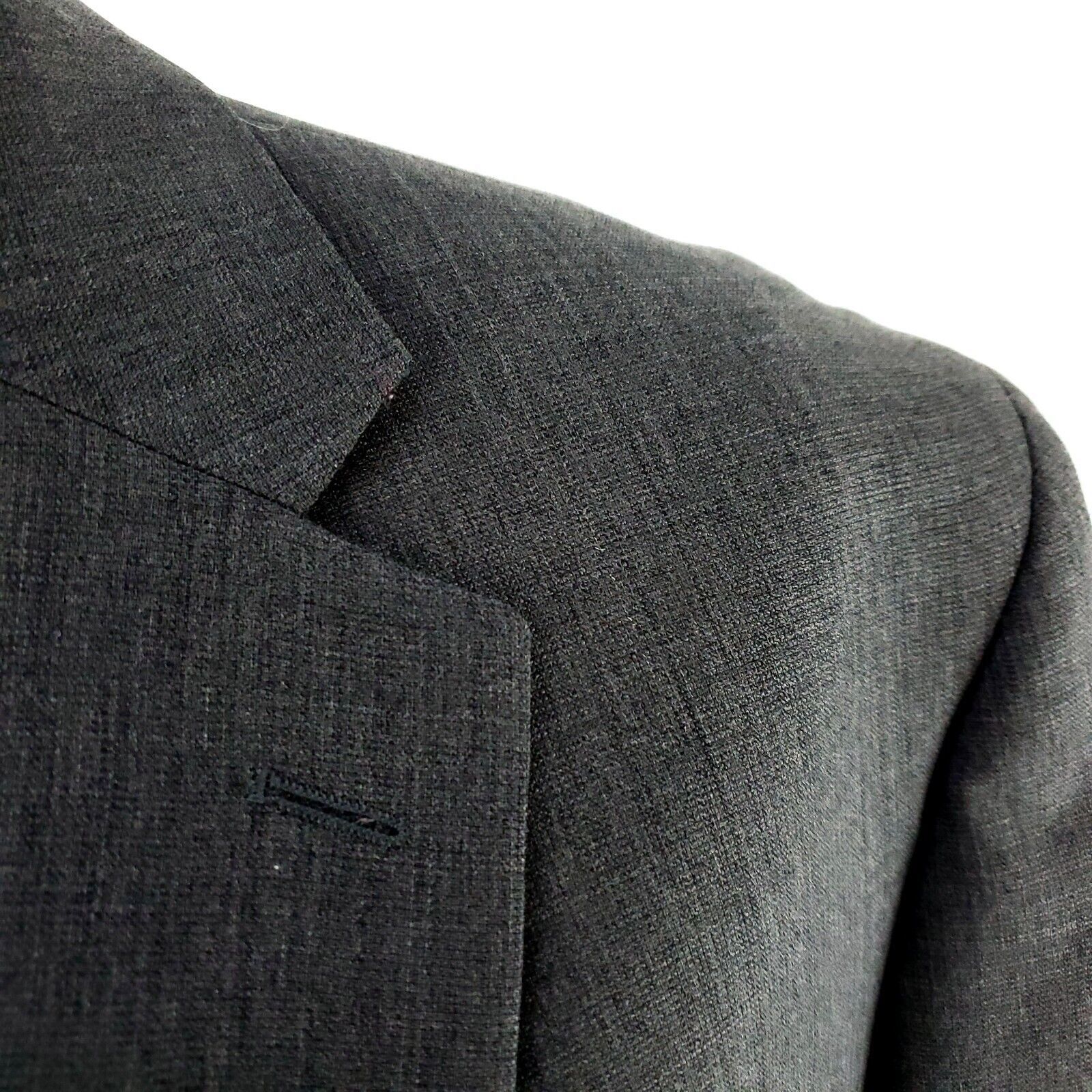 Pronto Uomo Pronto Uomo Wool Polyester 2 Button Suit Jacket 42R Or Slim Size 42R - 2 Thumbnail