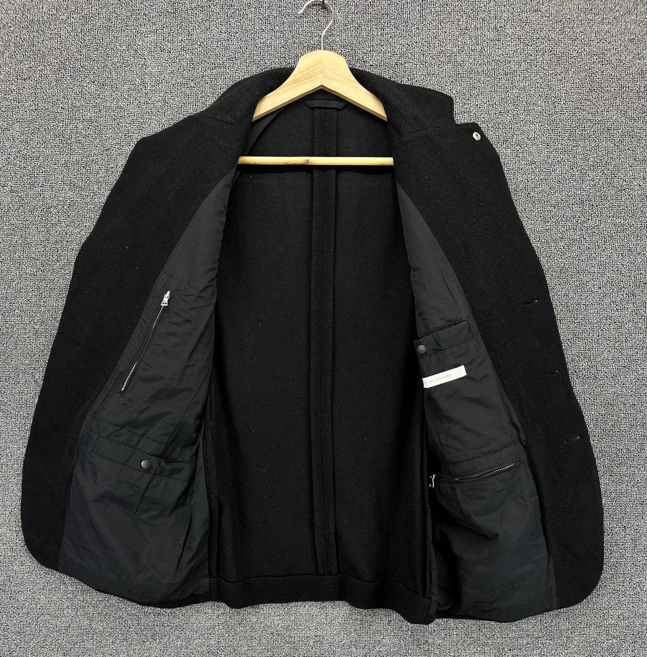 Lemaire × Uniqlo Lemaire X Uniqlo Black Wool Blazer Coat Jacket Size US M / EU 48-50 / 2 - 5 Thumbnail