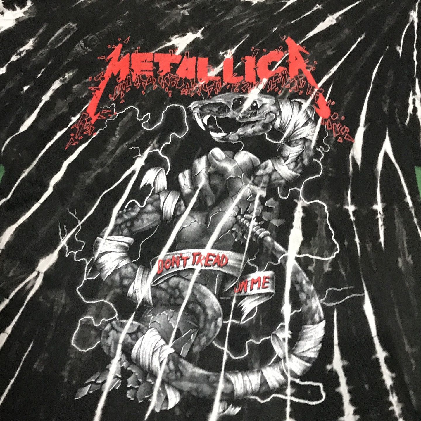 Metallica × Vintage 1998 metallica dont tread on me dye t shirt Size US L / EU 52-54 / 3 - 10 Thumbnail